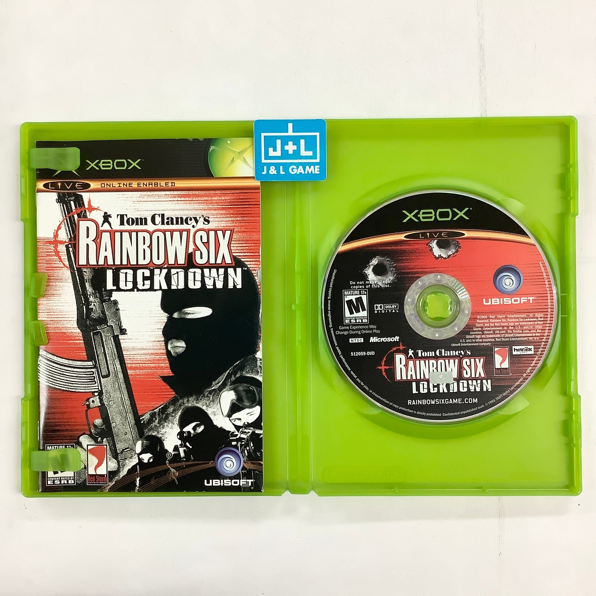 Tom Clancy's Rainbow Six: Lockdown - (XB) Xbox [Pre-Owned] Video Games Ubisoft   