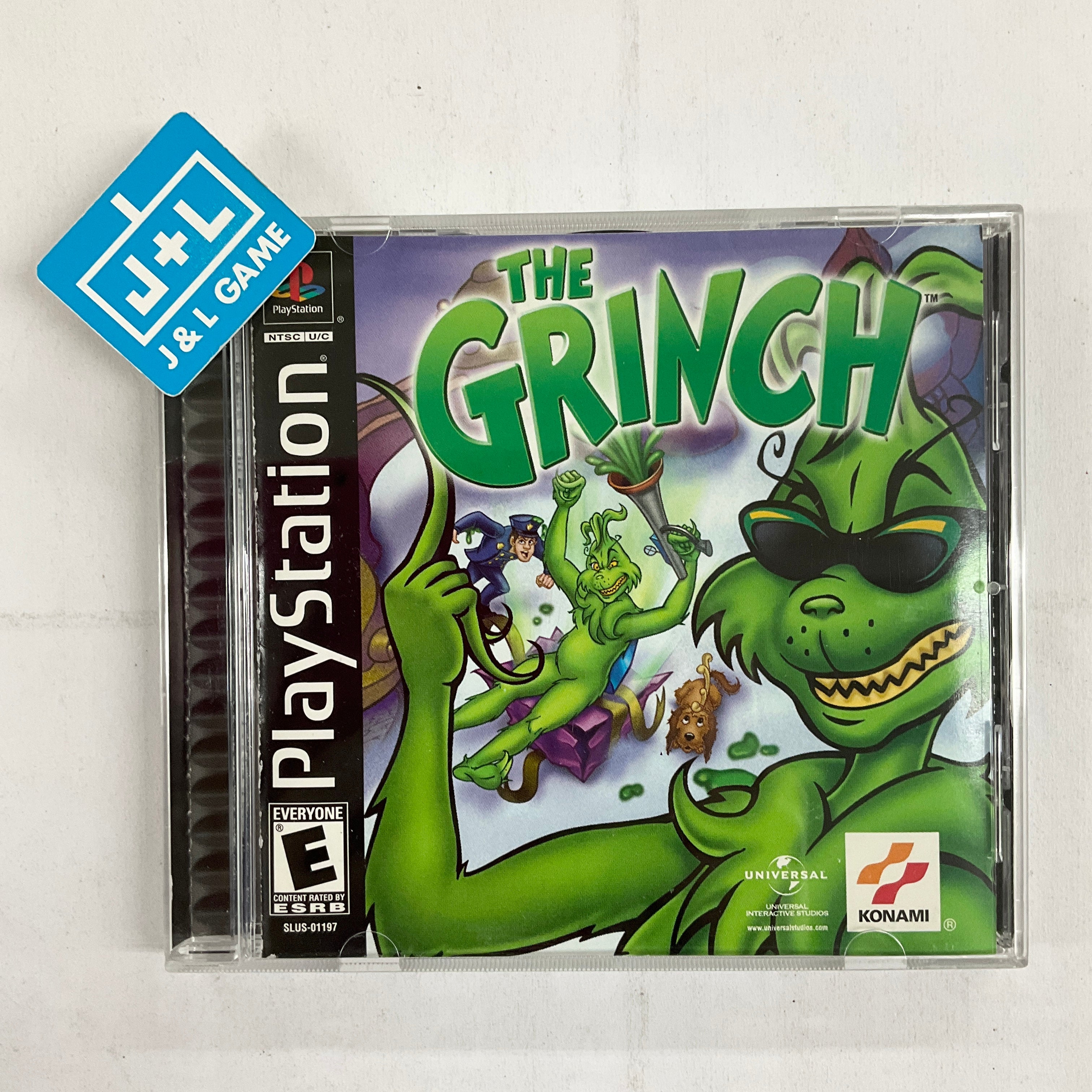 The Grinch - (PS1) PlayStation 1 [Pre-Owned] Video Games Konami   