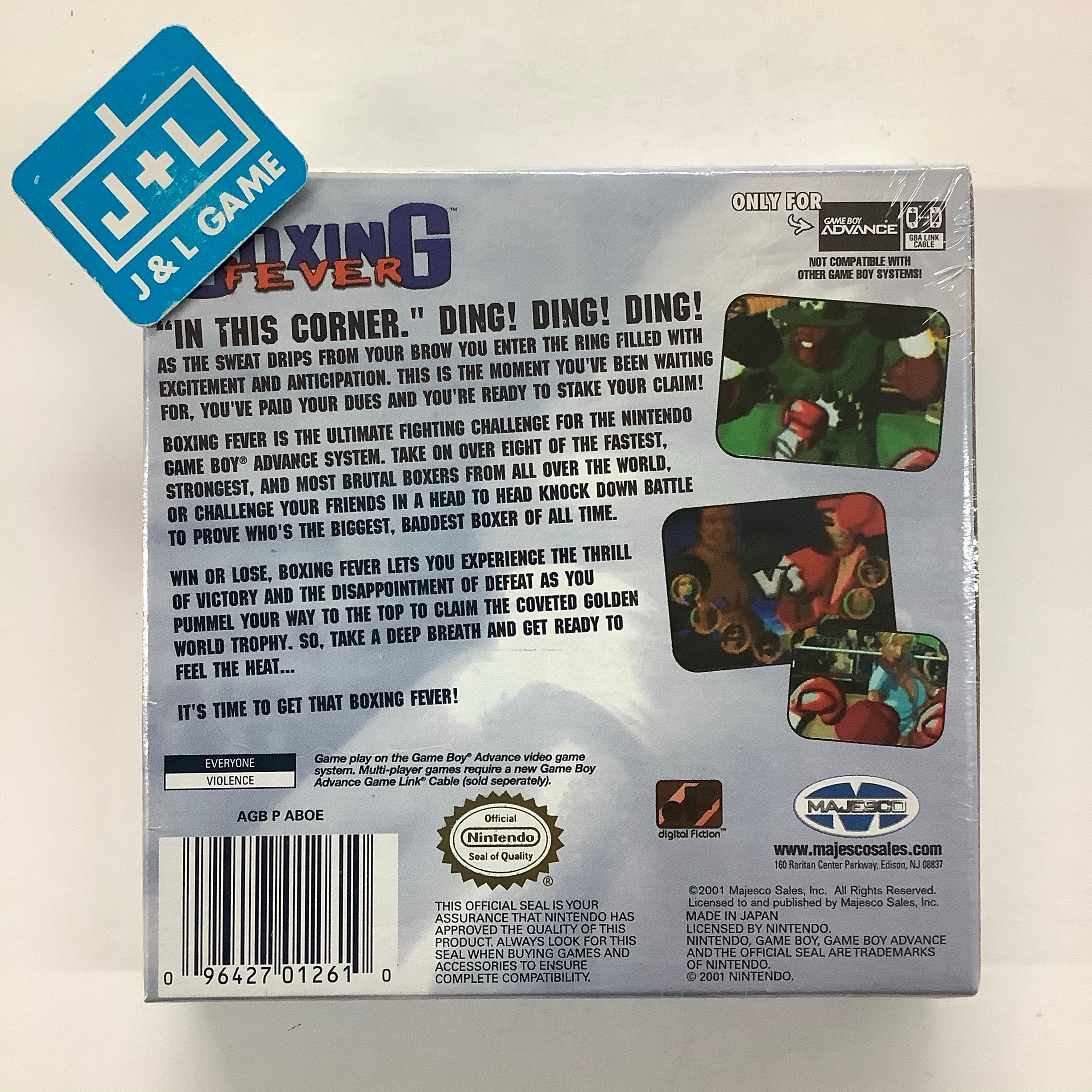 Boxing Fever - (GBA) Game Boy Advance Video Games Majesco   