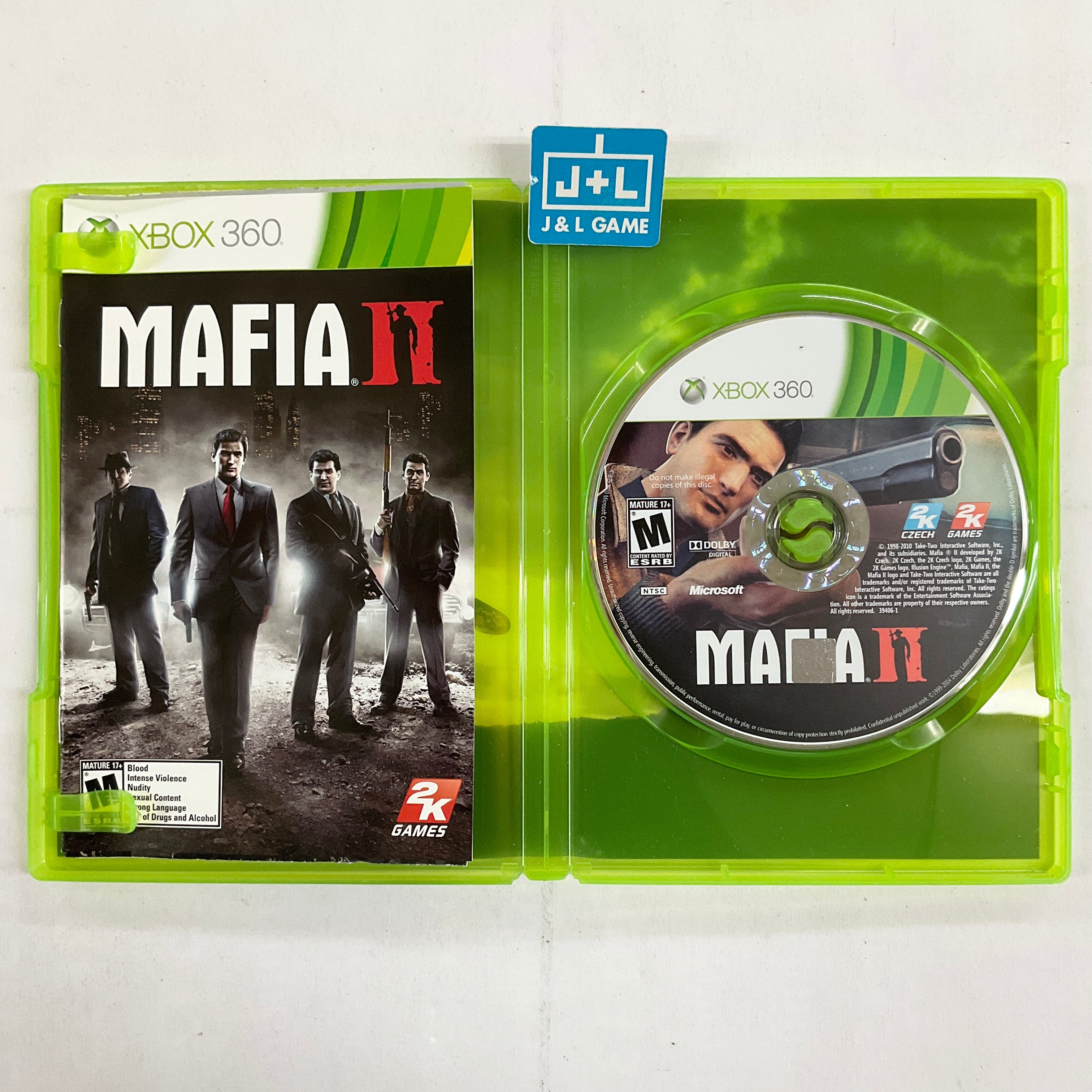 Mafia II - Xbox 360 [Pre-Owned] Video Games 2K Games   