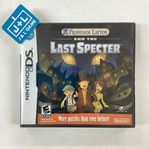 Professor Layton and the Last Specter - (NDS) Nintendo DS Video Games Level 5   