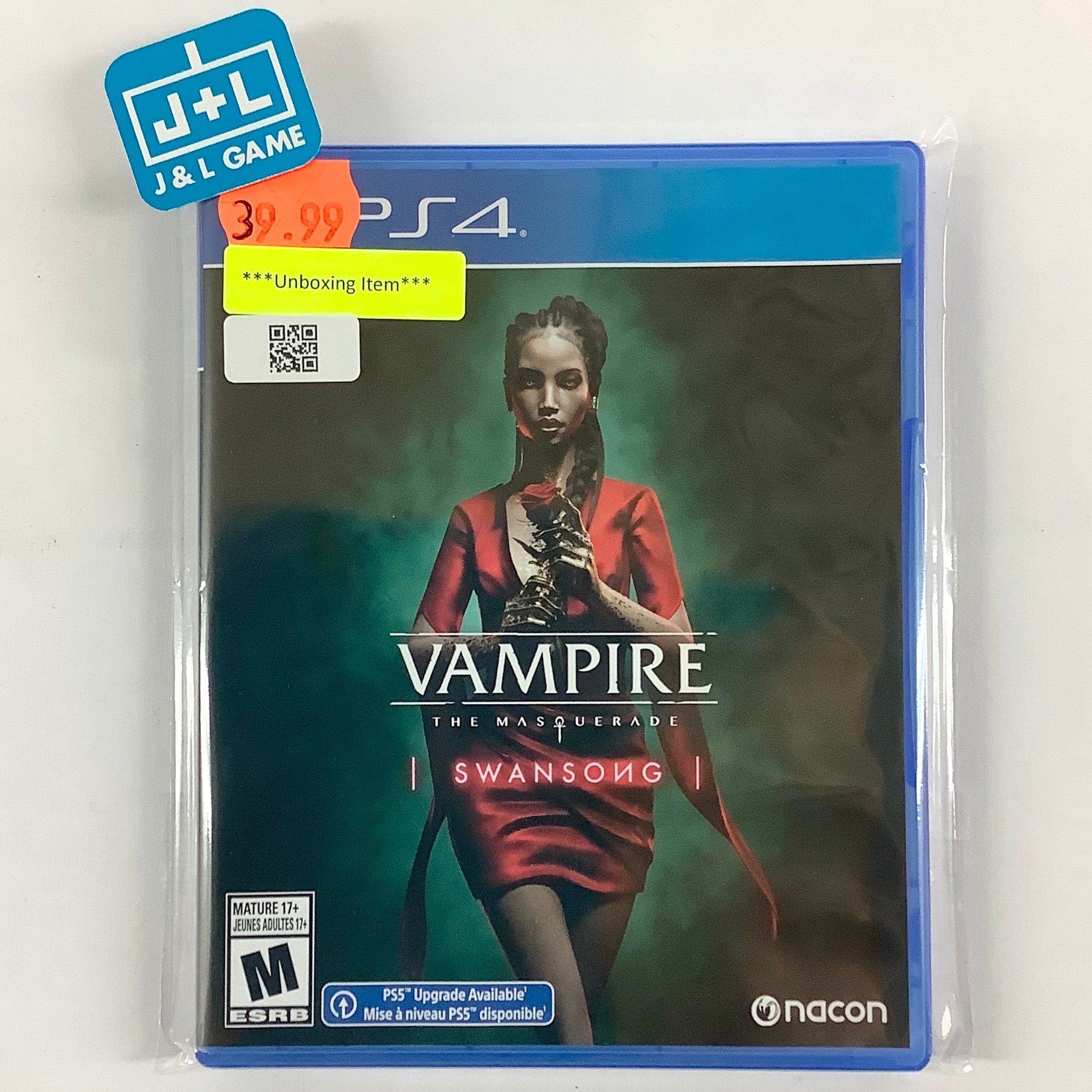Vampire: The Masquerade - Swansong - (PS4) PlayStation 4 [UNBOXING] Video Games Maximum Games   