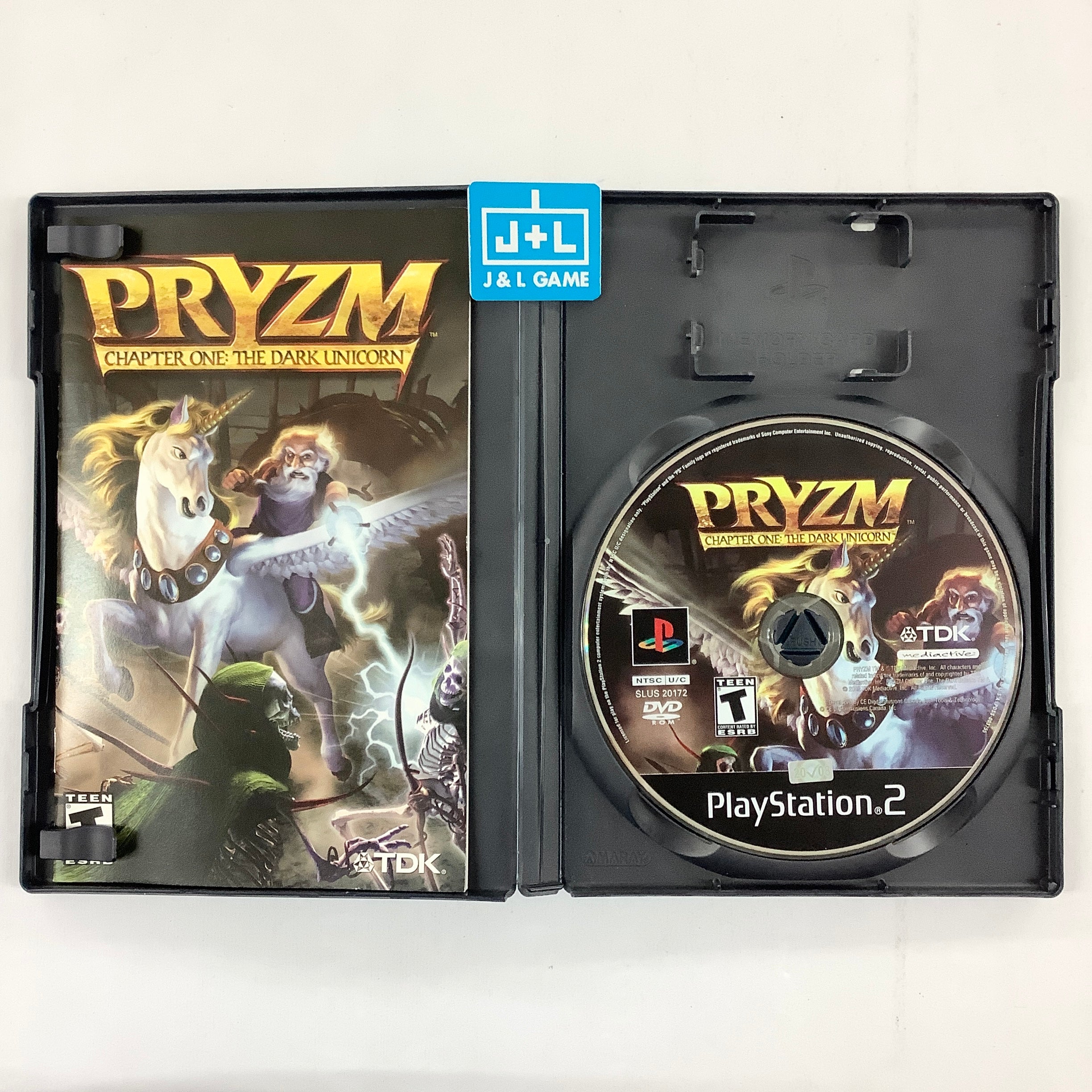 Pryzm Chapter One: The Dark Unicorn - (PS2) PlayStation 2 [Pre-Owned] Video Games TDK Mediactive   