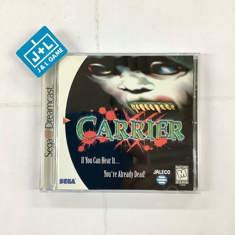 Carrier - (DC) SEGA Dreamcast  [Pre-Owned] Video Games Jaleco Entertainment   