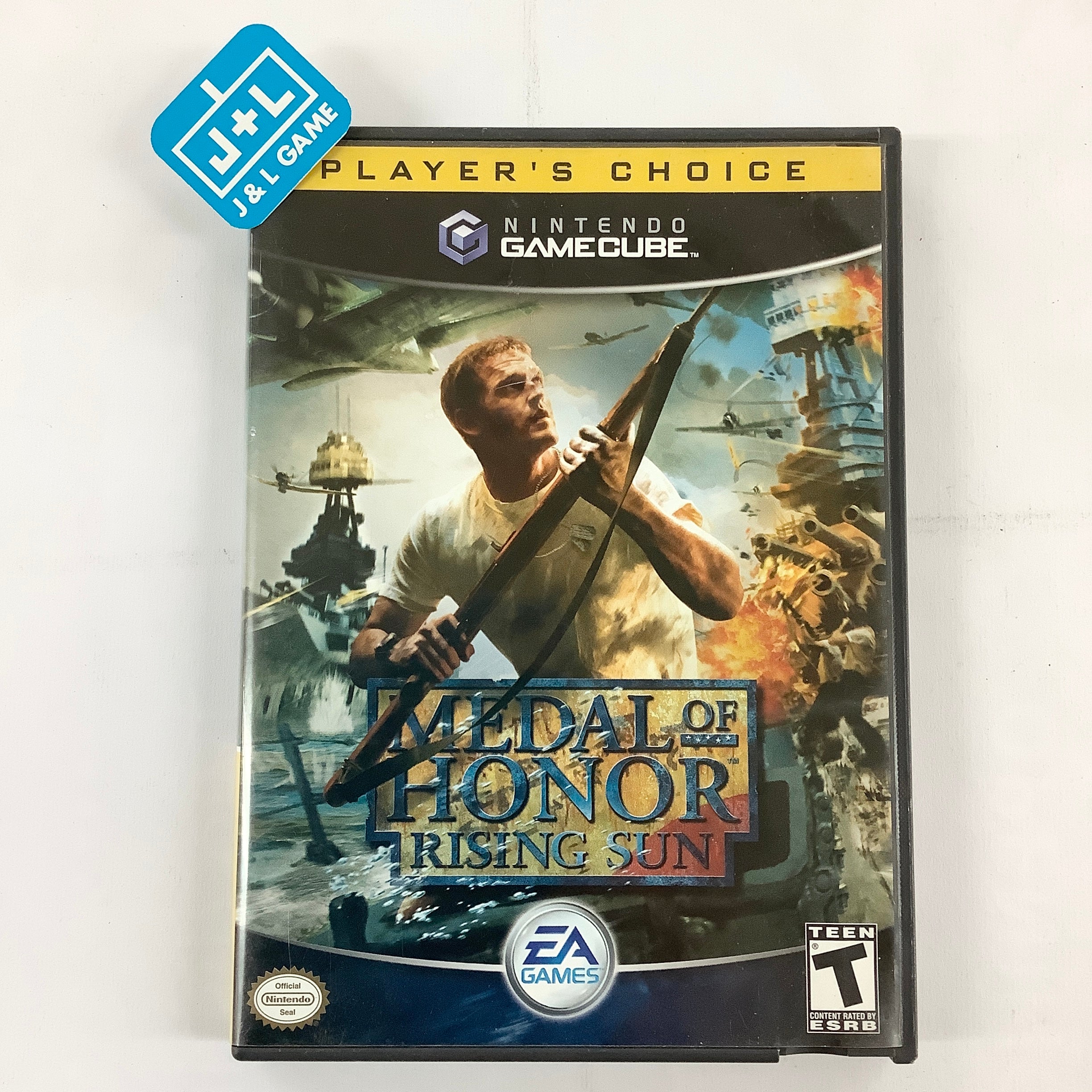 Medal of Honor: Rising Sun (Player's Choice) - (GC) GameCube [Pre-Owned] Video Games EA Games   