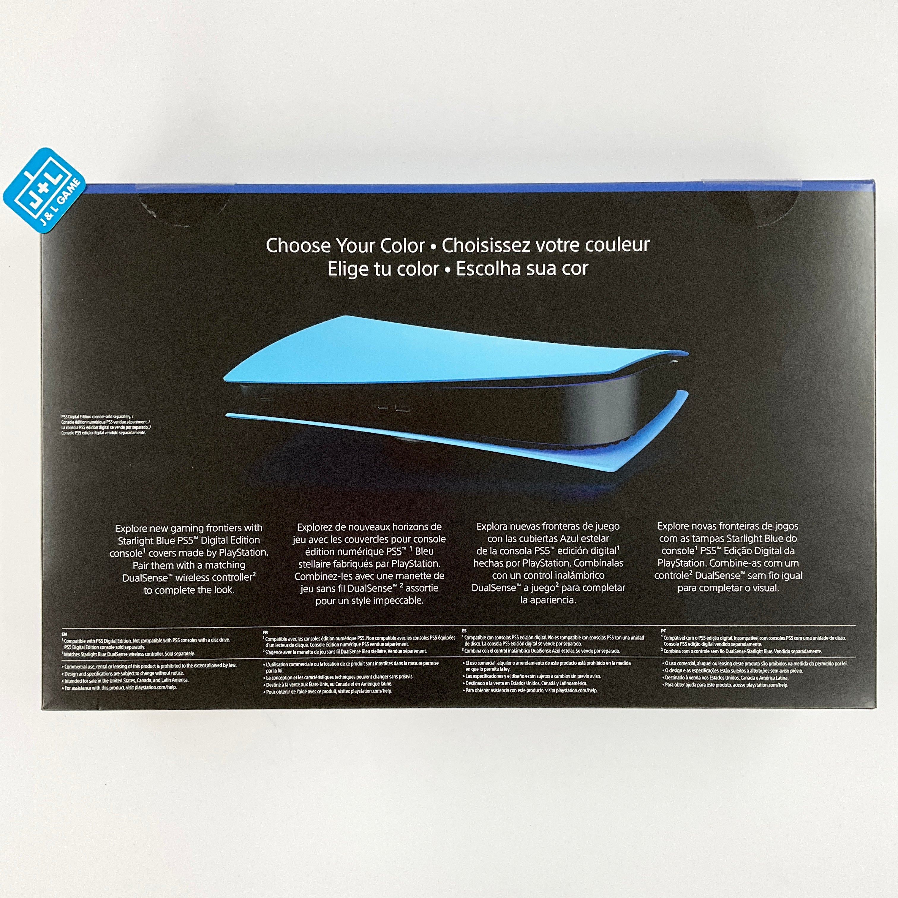 Sony PlayStation 5 DIGITAL Console Cover (Starlight Blue) - (PS5) Playstation 5 Accessories SONY   