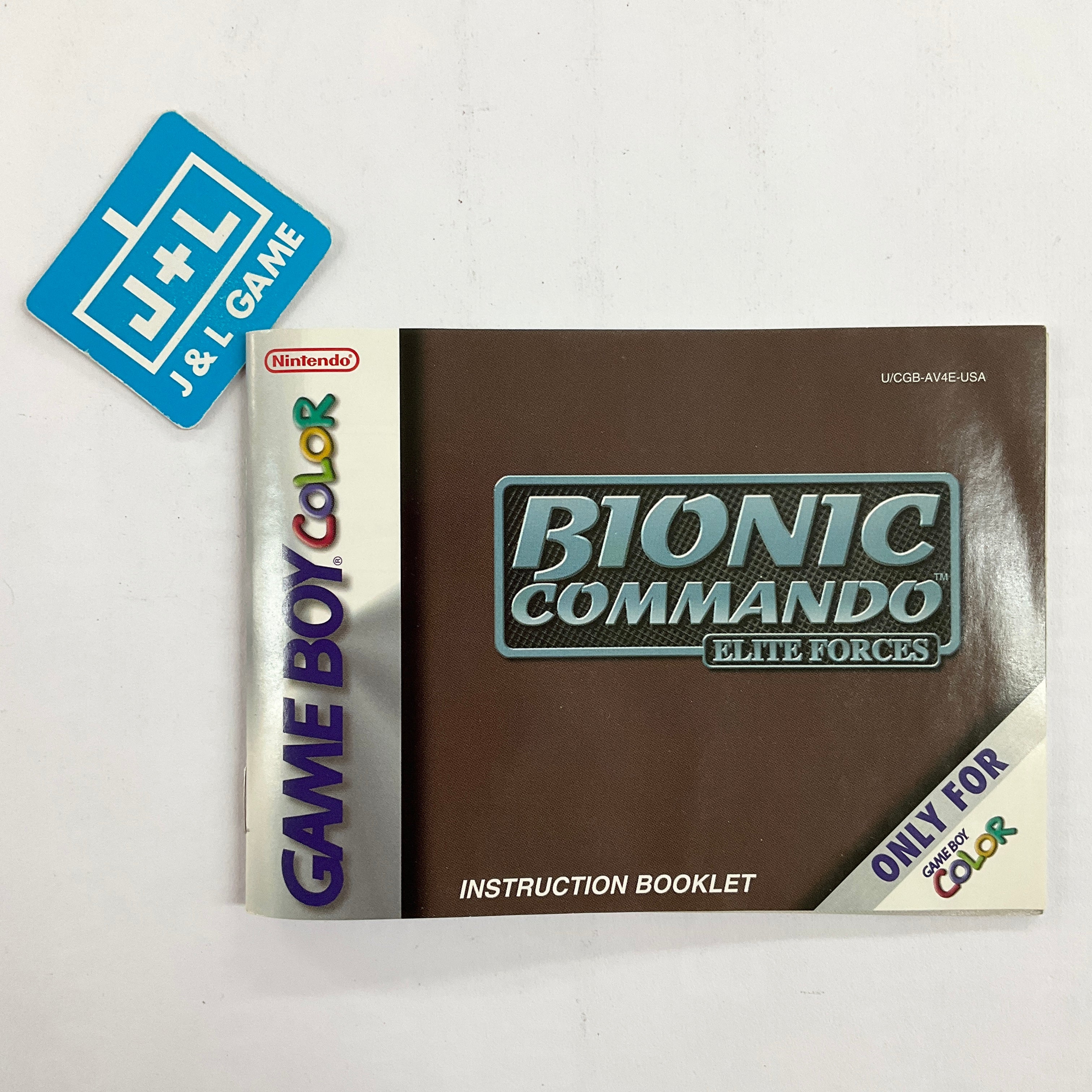 Bionic Commando: Elite Forces - (GBC) Game Boy Color [Pre-Owned] Video Games Nintendo   