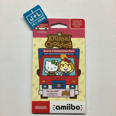 Animal Crossing Cards - Sanrio Collaboration Pack (Pack of 6 cards) - Nintendo Amiibo Video Games Nintendo   