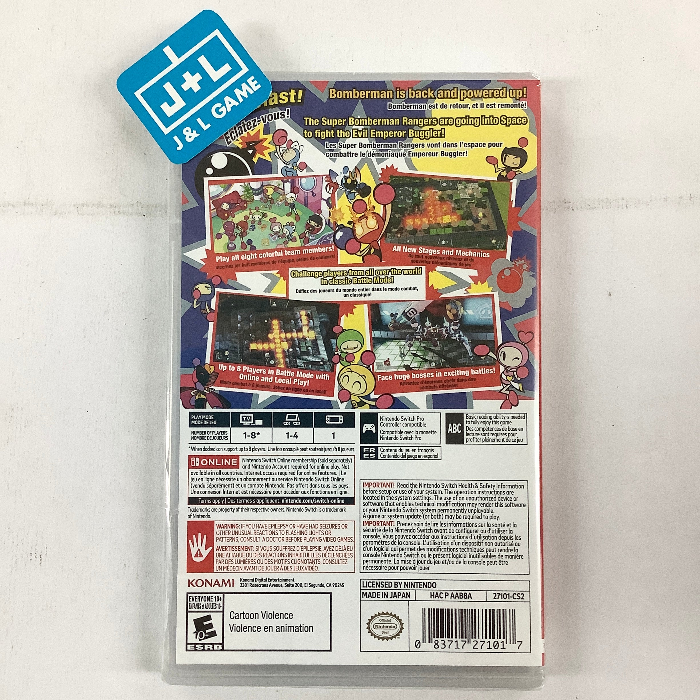 Super Bomberman R - (NSW) Nintendo Switch | J&L Game