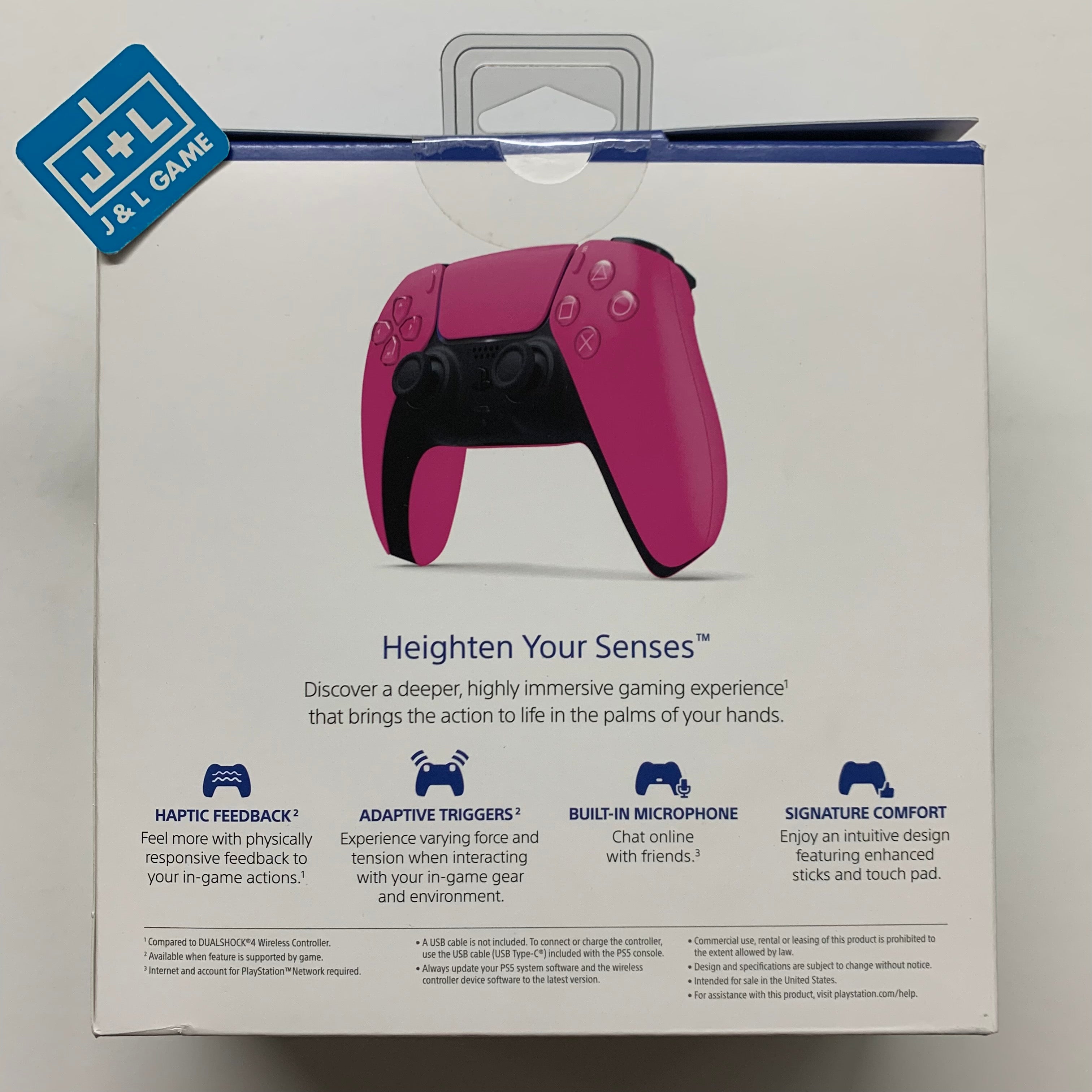 SONY PlayStation 5 DualSense Wireless Controller (Nova Pink) - (PS5) PlayStation 5 Accessories PlayStation   