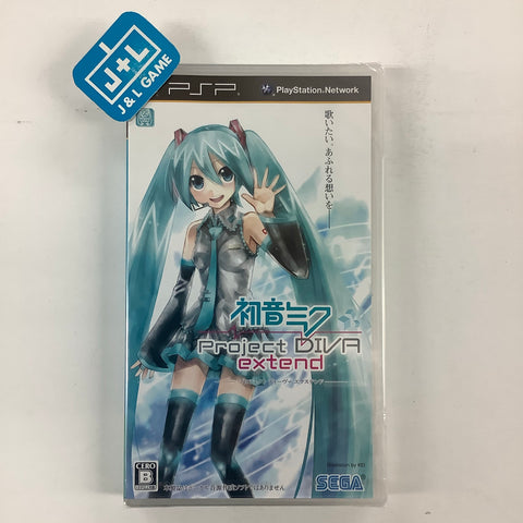 Hatsune Miku: Project Diva Extend - Sony PSP (Japanese Import) Video Games Sega   