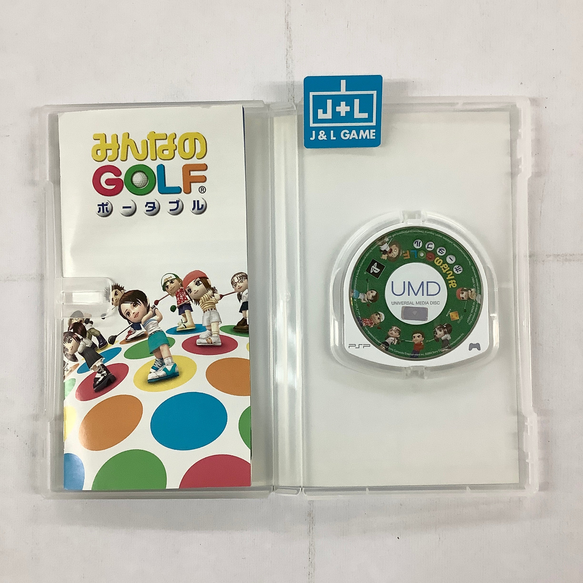 Minna no Golf Portable - Sony PSP [Pre-Owned] (Japanese Import) Video Games SCEI   