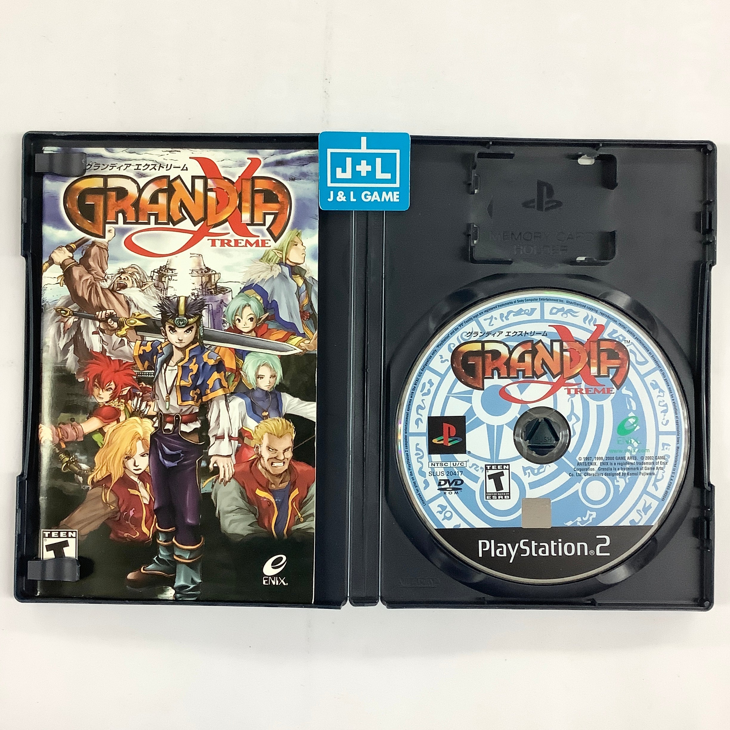 Grandia Xtreme - (PS2) PlayStation 2 [Pre-Owned] Video Games Enix Corporation   