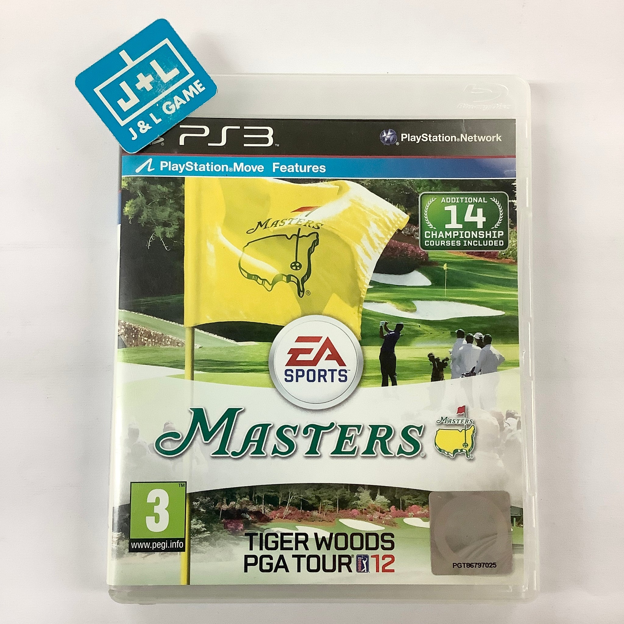 Tiger Woods PGA Tour 12: The Masters - (PS3) PlayStation 3 [Pre-Owned] (European Import) Video Games Electronic Arts   