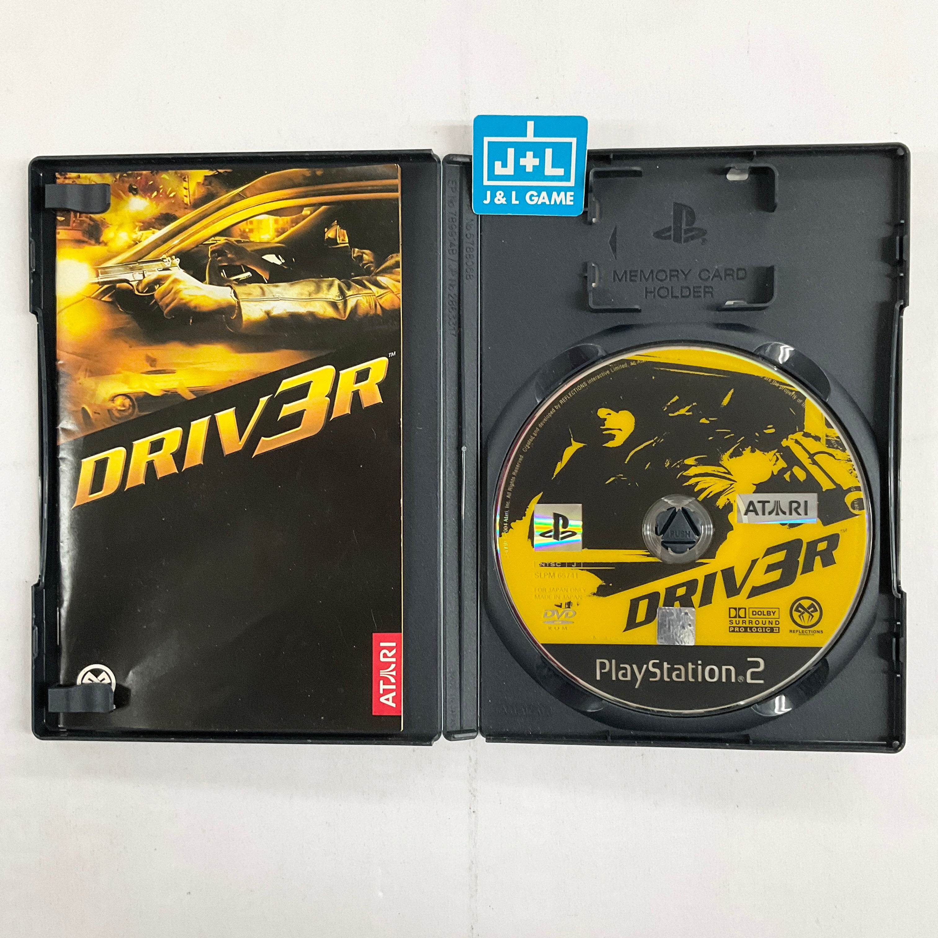 DRIV3R - (PS2) PlayStation 2 [Pre-Owned] (Japanese Import) Video Games Atari SA   