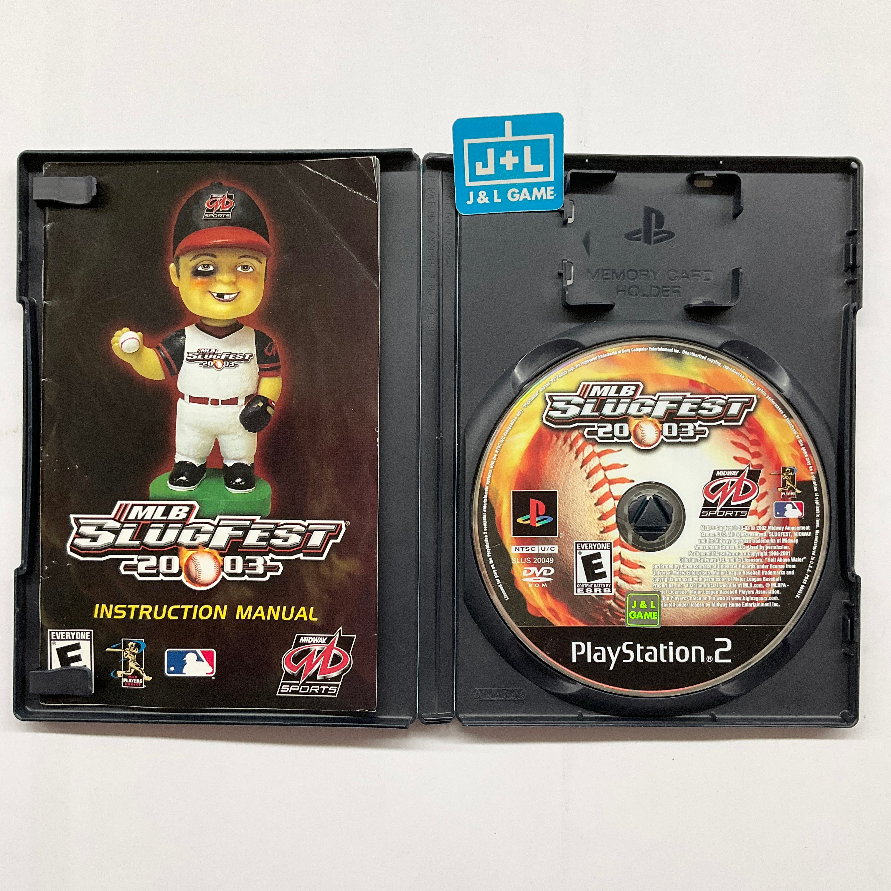 MLB Slugfest 2003 - (PS2) PlayStation 2 [Pre-Owned] Video Games Midway   