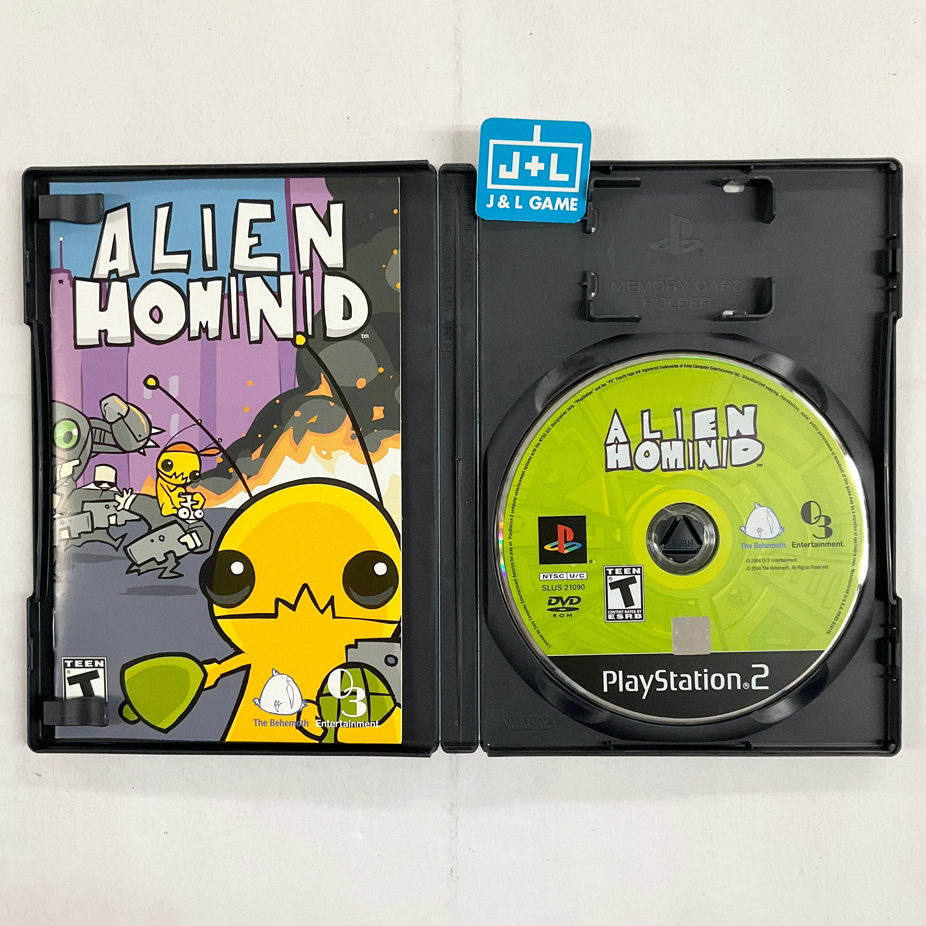 Alien Hominid -  (PS2) PlayStation 2 [Pre-Owned] Video Games O3 Entertainment   