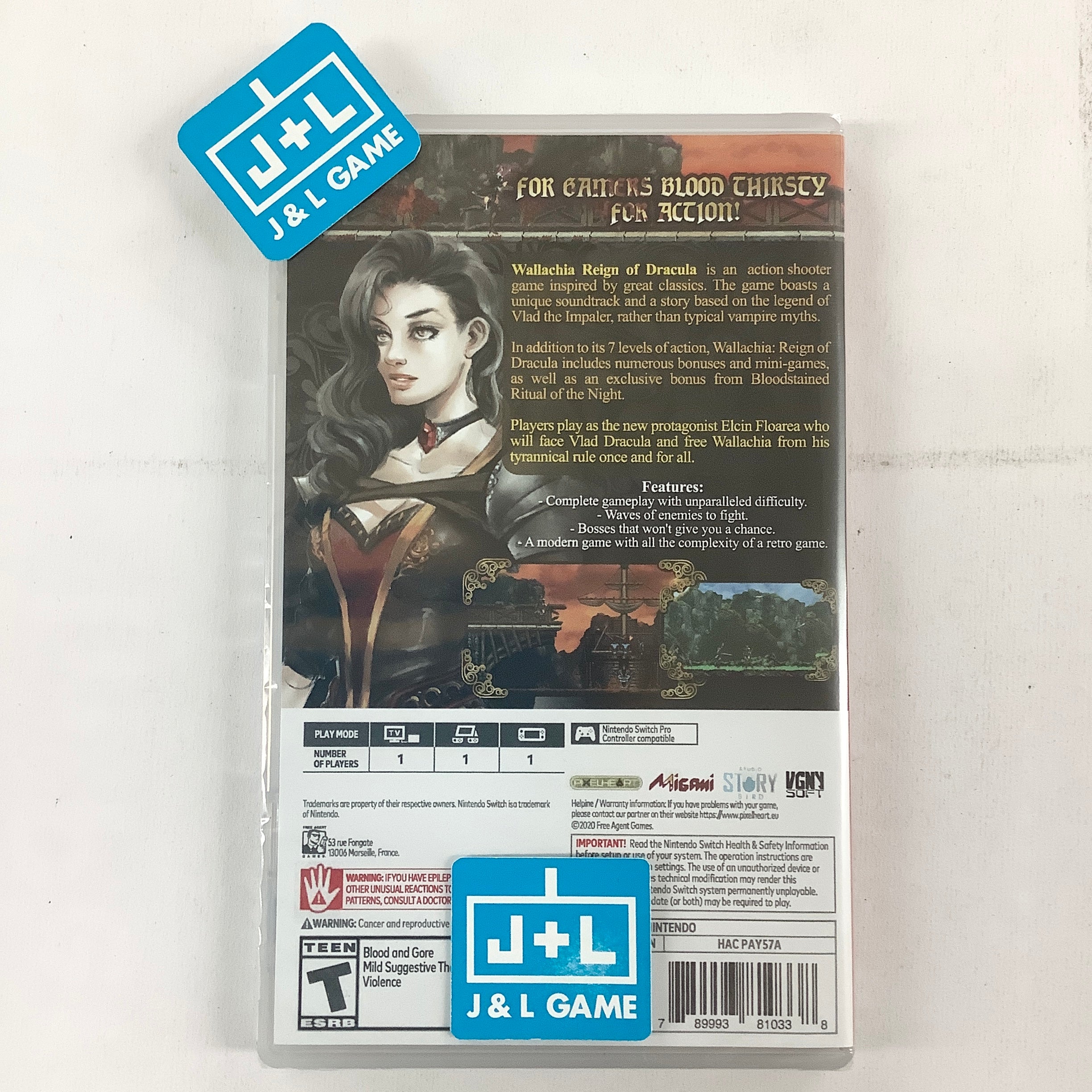 Wallachia: Reign of Dracula - (NSW) Nintendo Switch Video Games VGNYsoft   