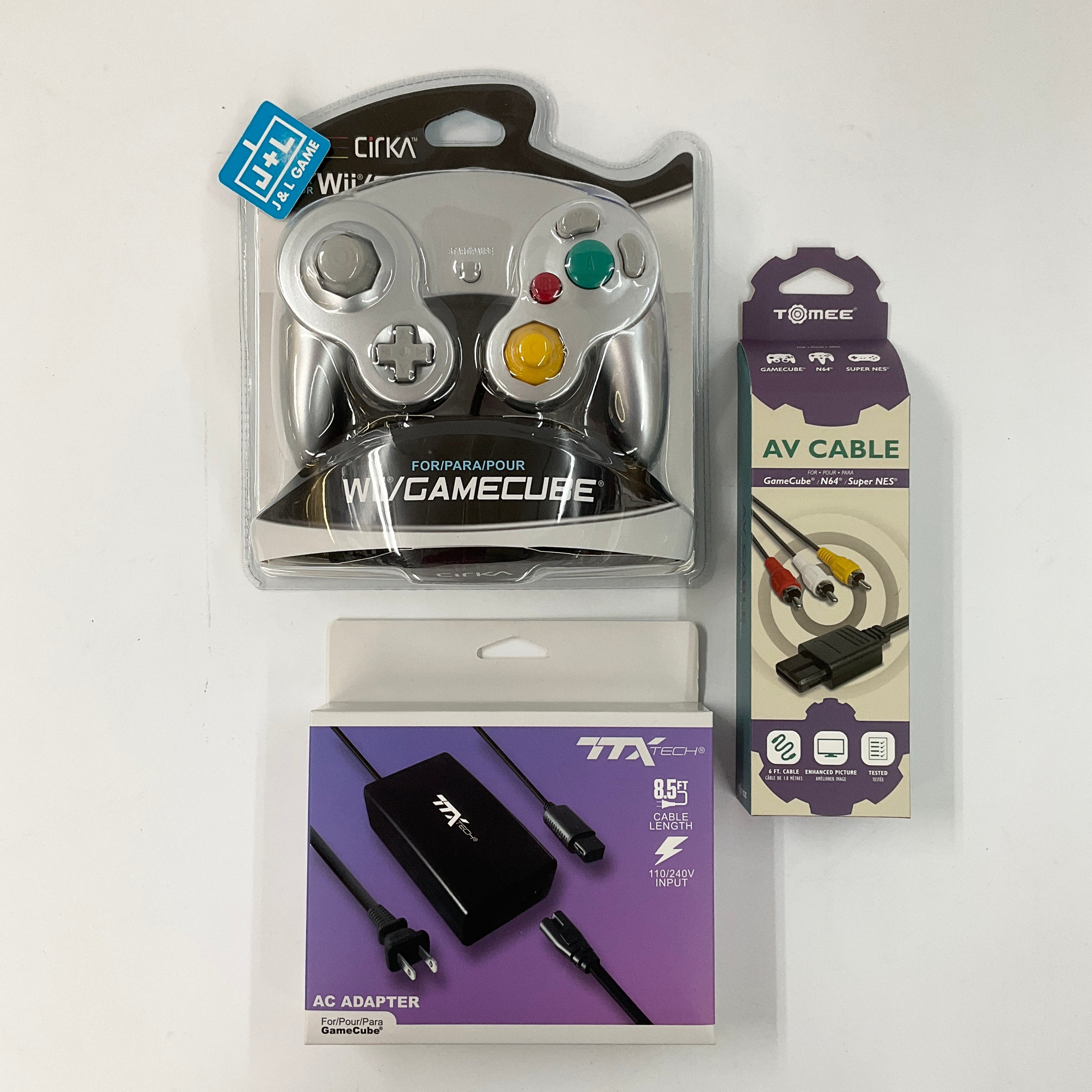 Nintendo Gamecube Console (Platinum) - (GC) GameCube [Pre-Owned] Consoles Nintendo   