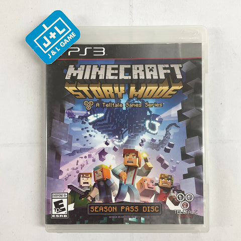 Minecraft: Story Mode - A Telltale Games Series - Season Pass Disc - (PS3) PlayStation 3 [Pre-Owned] Video Games Telltale Games   