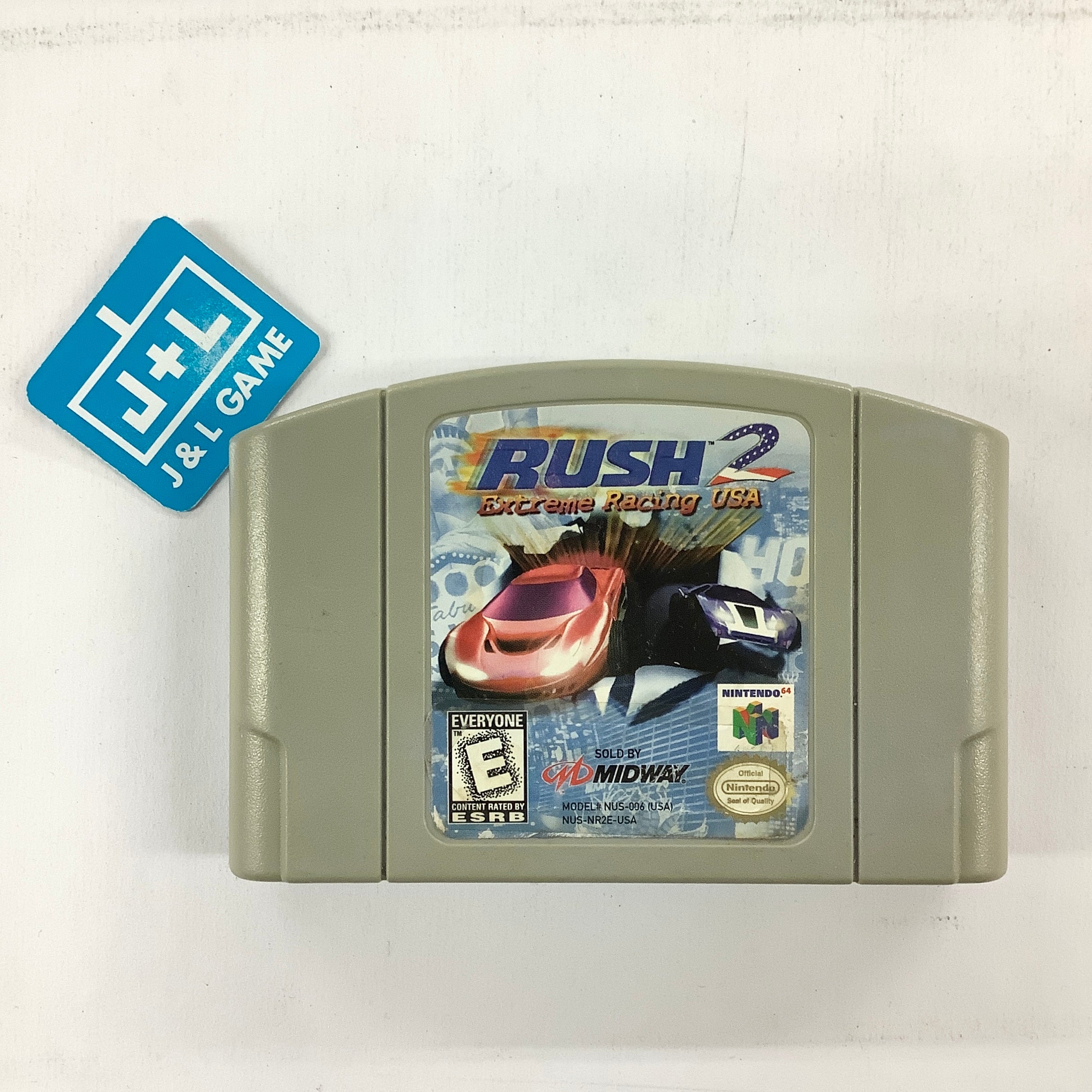 Rush 2: Extreme Racing USA - (N64) Nintendo 64 [Pre-Owned] Video Games Midway   