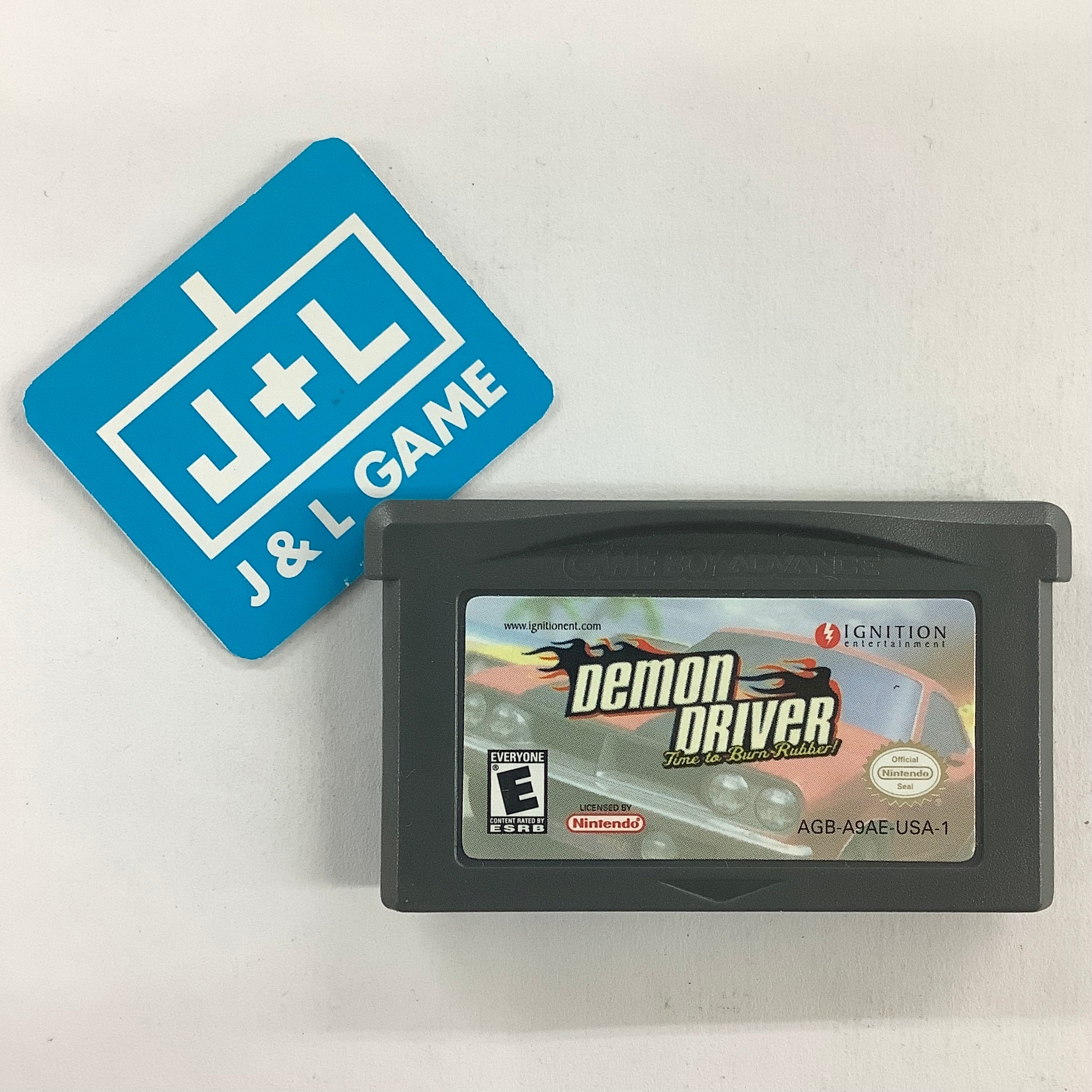 Demon Driver: Time to Burn Rubber - (GBA) Game Boy Advance [Pre-Owned] Video Games Ignition Entertainment   