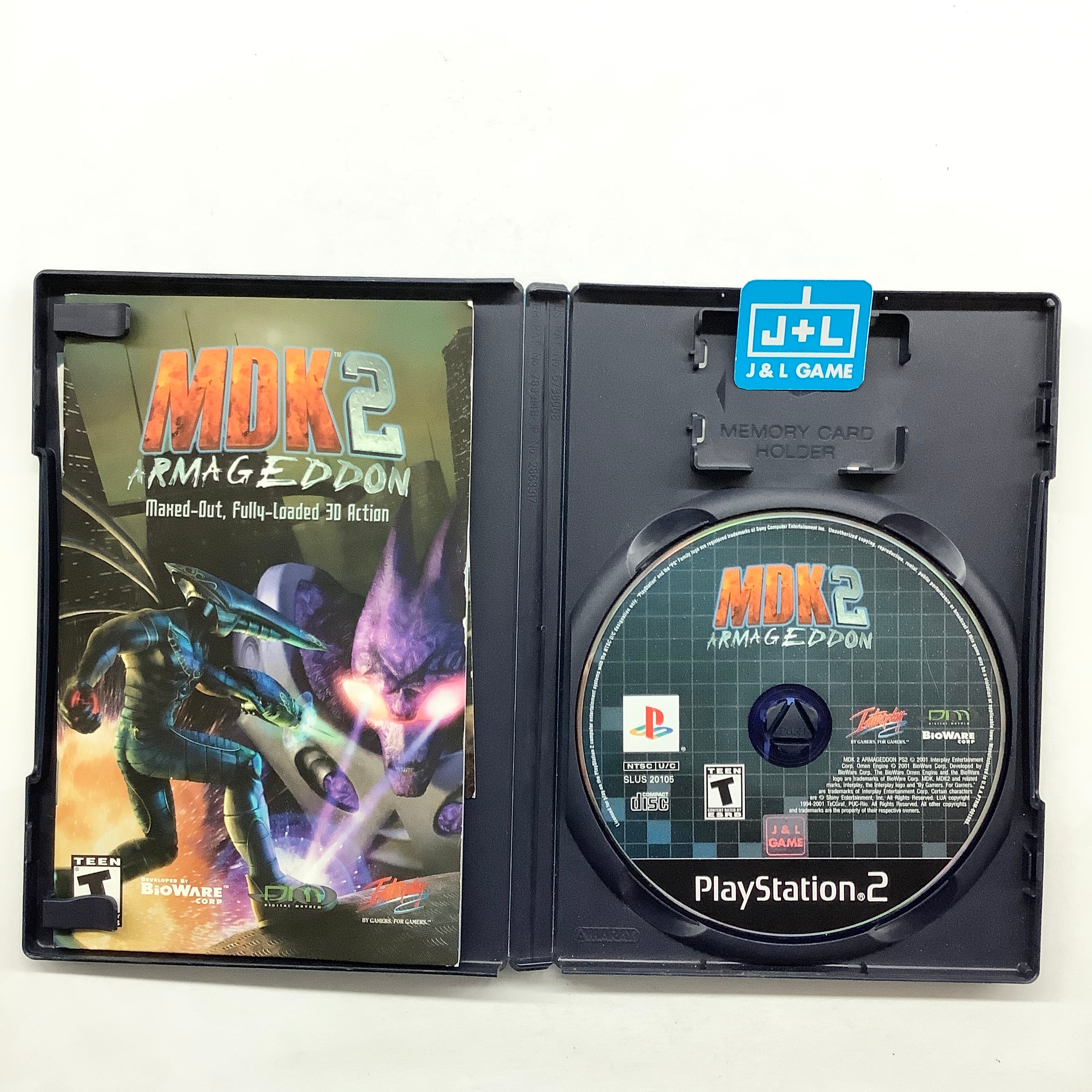 MDK 2: Armageddon - (PS2) PlayStation 2 [Pre-Owned] Video Games Interplay   