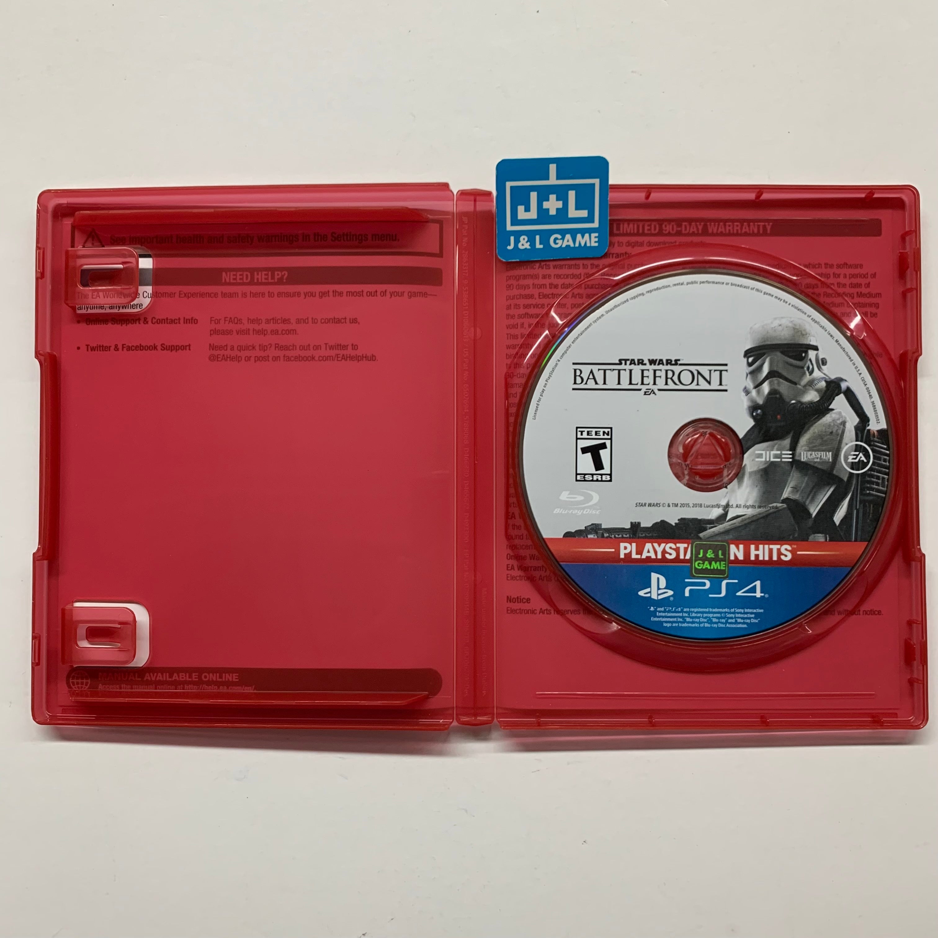 Star Wars Battlefront (Playstation Hits) - (PS4) PlayStation 4 [Pre-Owned] Video Games Electronic Arts