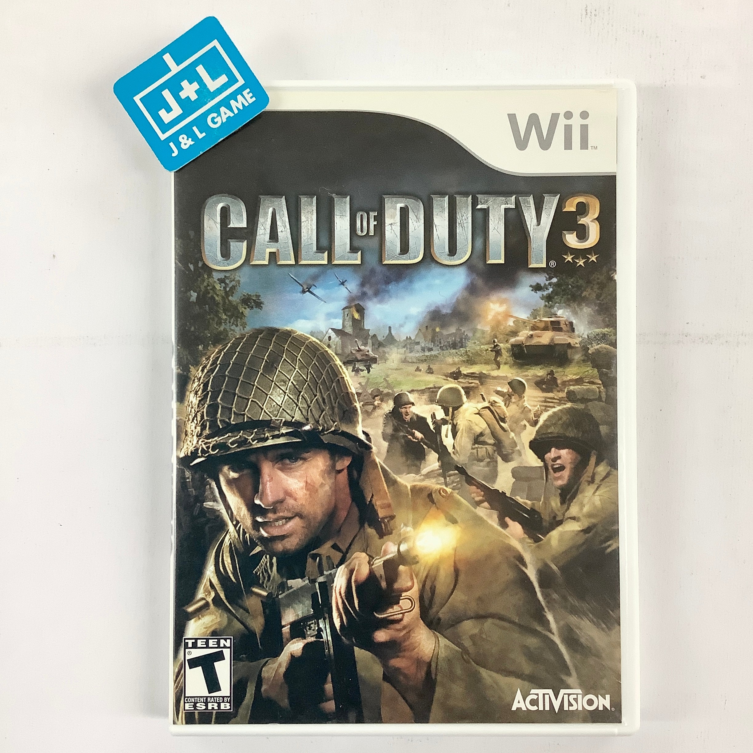 Call of Duty 3 - Nintendo Wii [Pre-Owned] Video Games Activision   