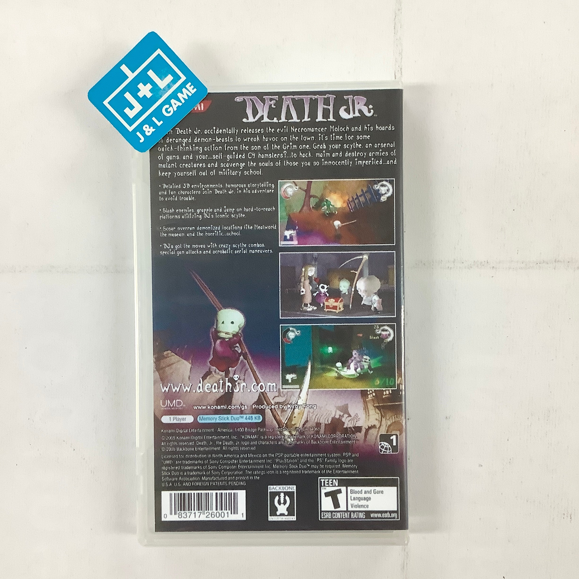 Death Jr. - Sony PSP [Pre-Owned] Video Games Konami   