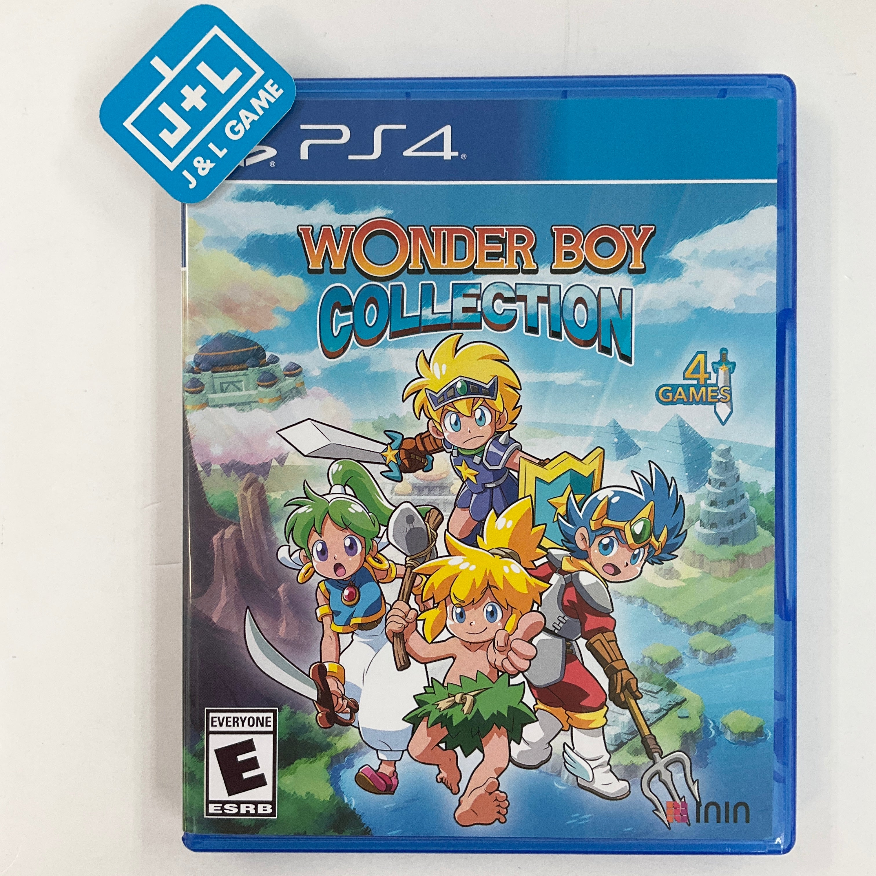 Wonder Boy Collection - (PS4) PlayStation 4 [UNBOXING] Video Games ININ   