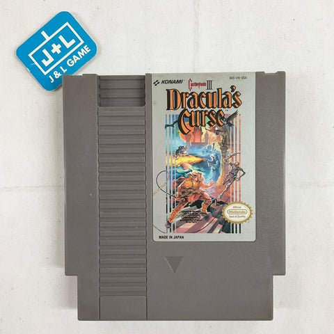 Castlevania III: Dracula's Curse - (NES) Nintendo Entertainment System [Pre-Owned] Video Games Konami   