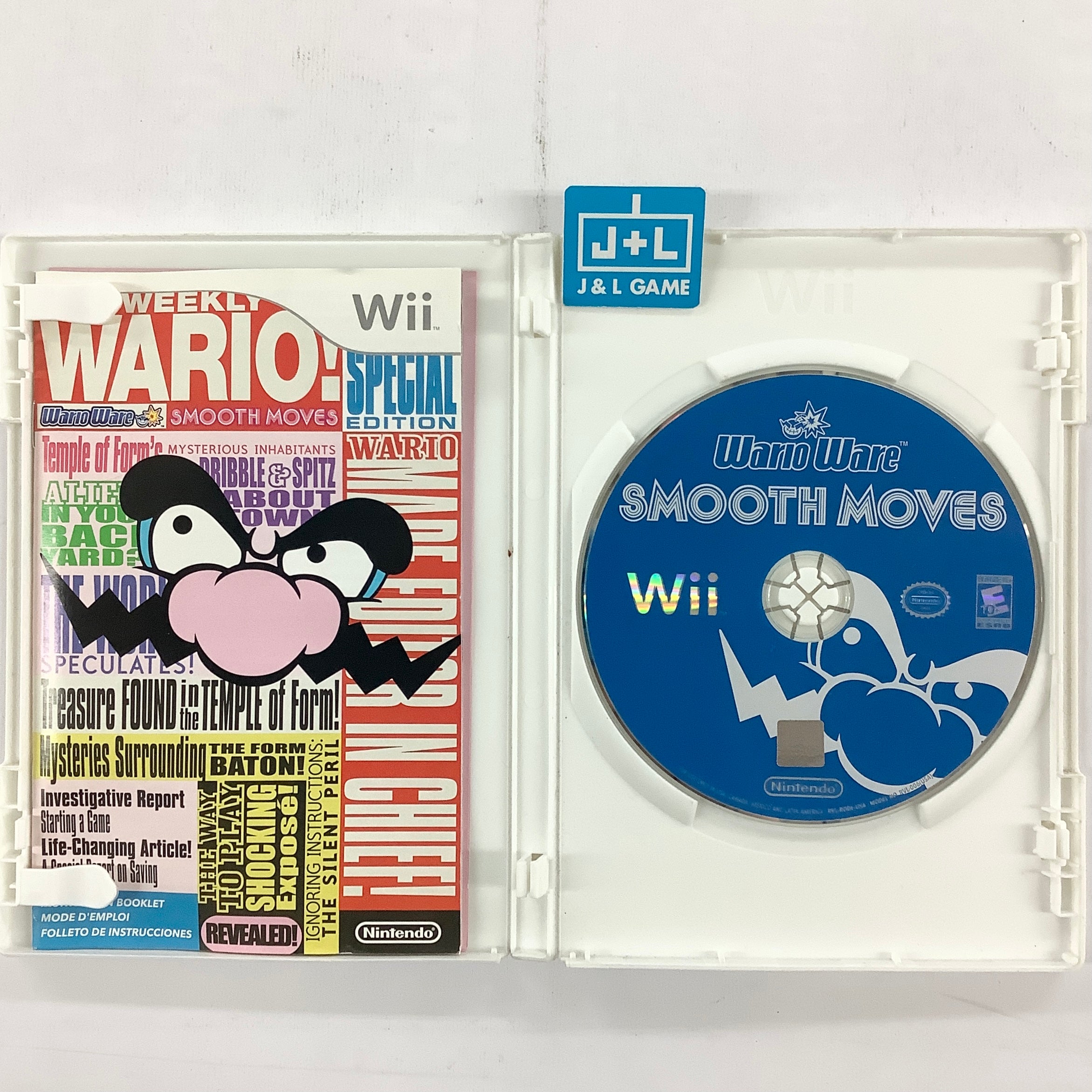 WarioWare: Smooth Moves - Nintendo Wii [Pre-Owned] Video Games Nintendo   