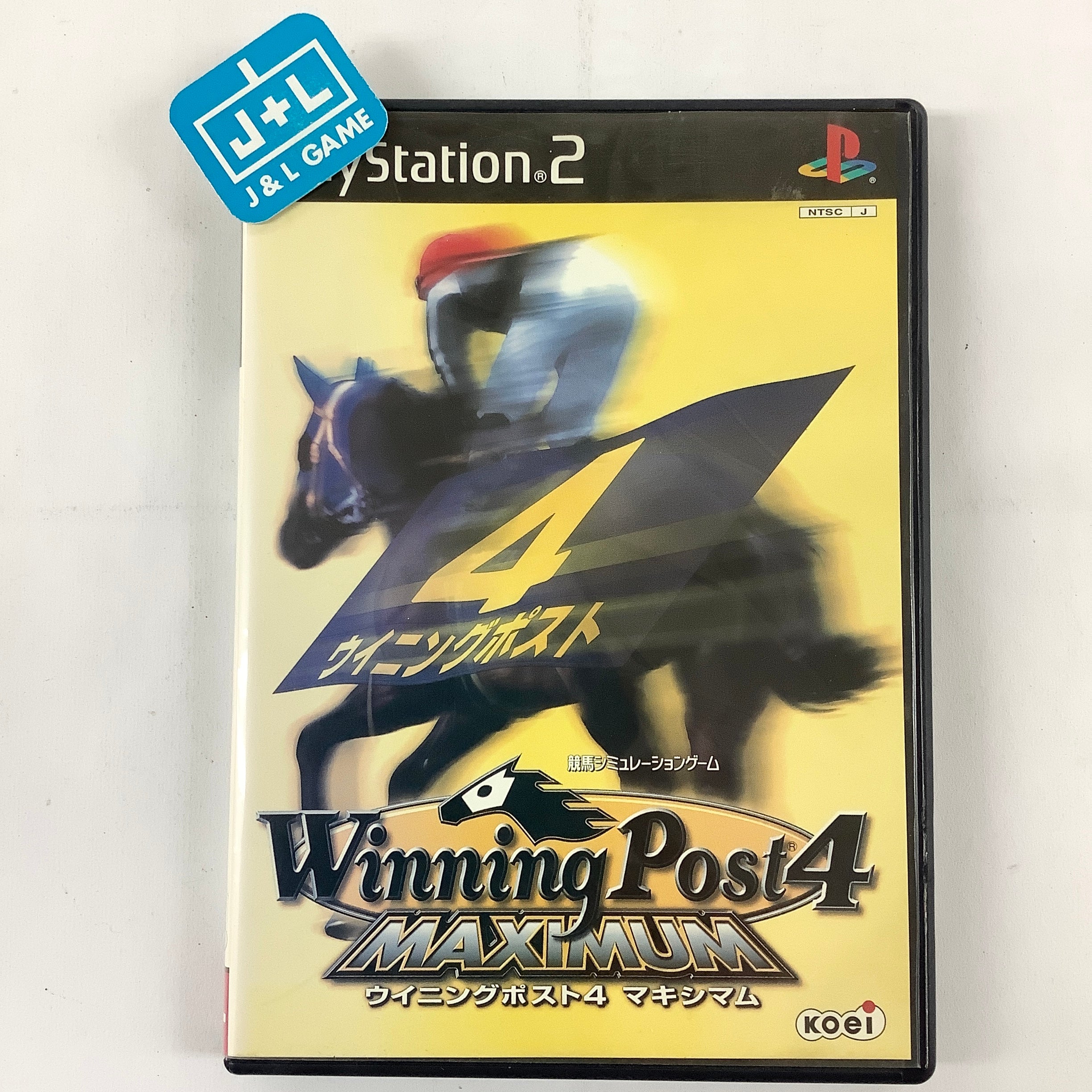 Winning Post 4 Maximum - (PS2) PlayStation 2 [Pre-Owned] (Japanese Import) Video Games Koei   