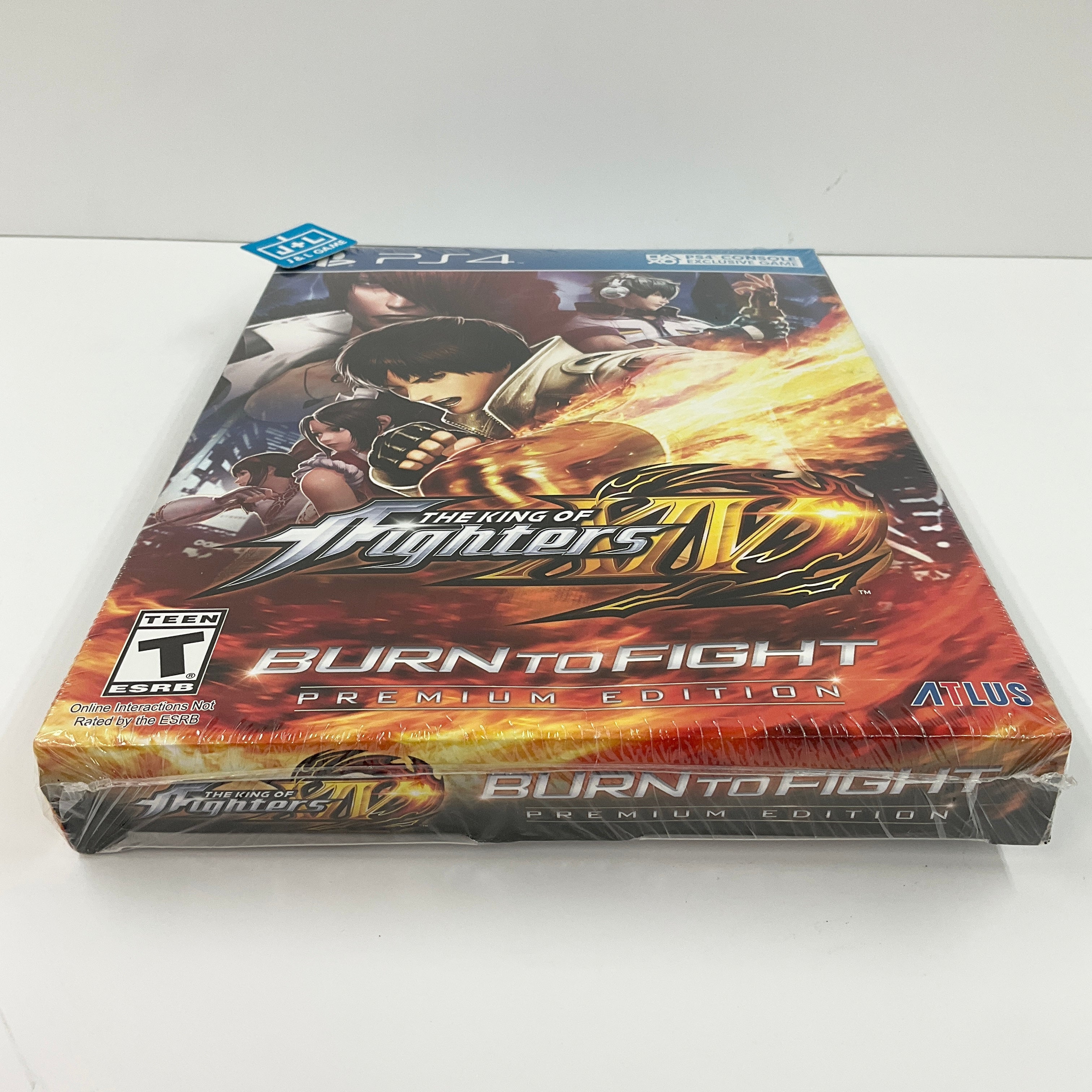 The King of Fighters XIV: Burn to Fight Premium Edition - (PS4) PlayStation 4 Video Games Atlus   