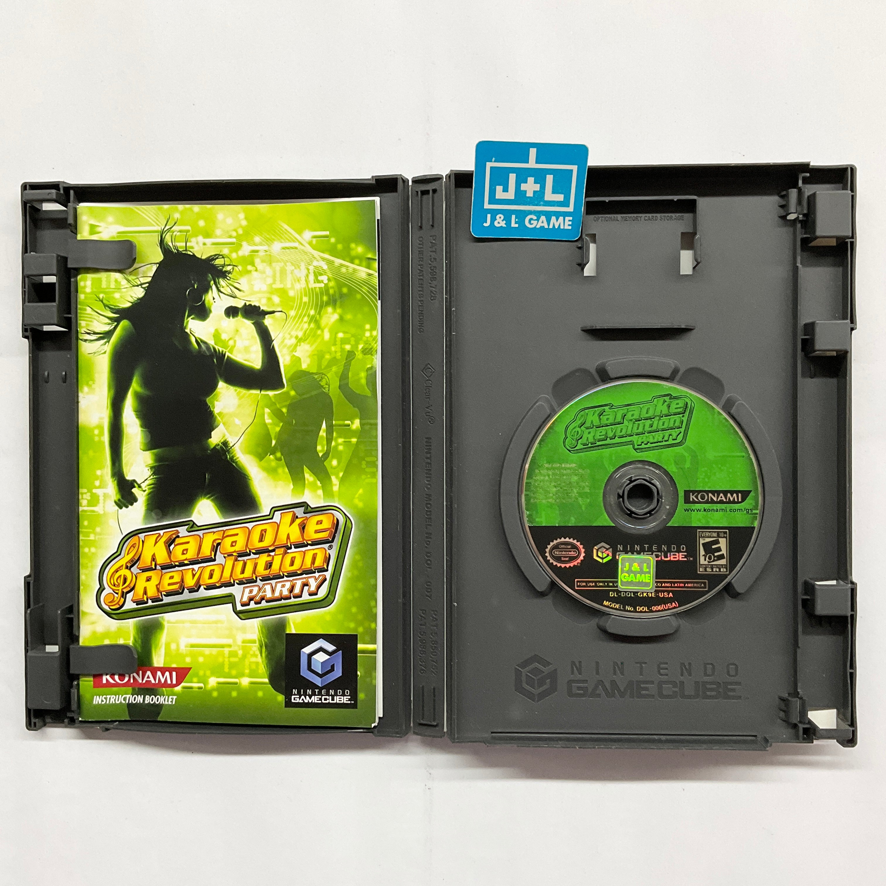 Karaoke Revolution Party - (GC) GameCube [Pre-Owned] Video Games Konami   