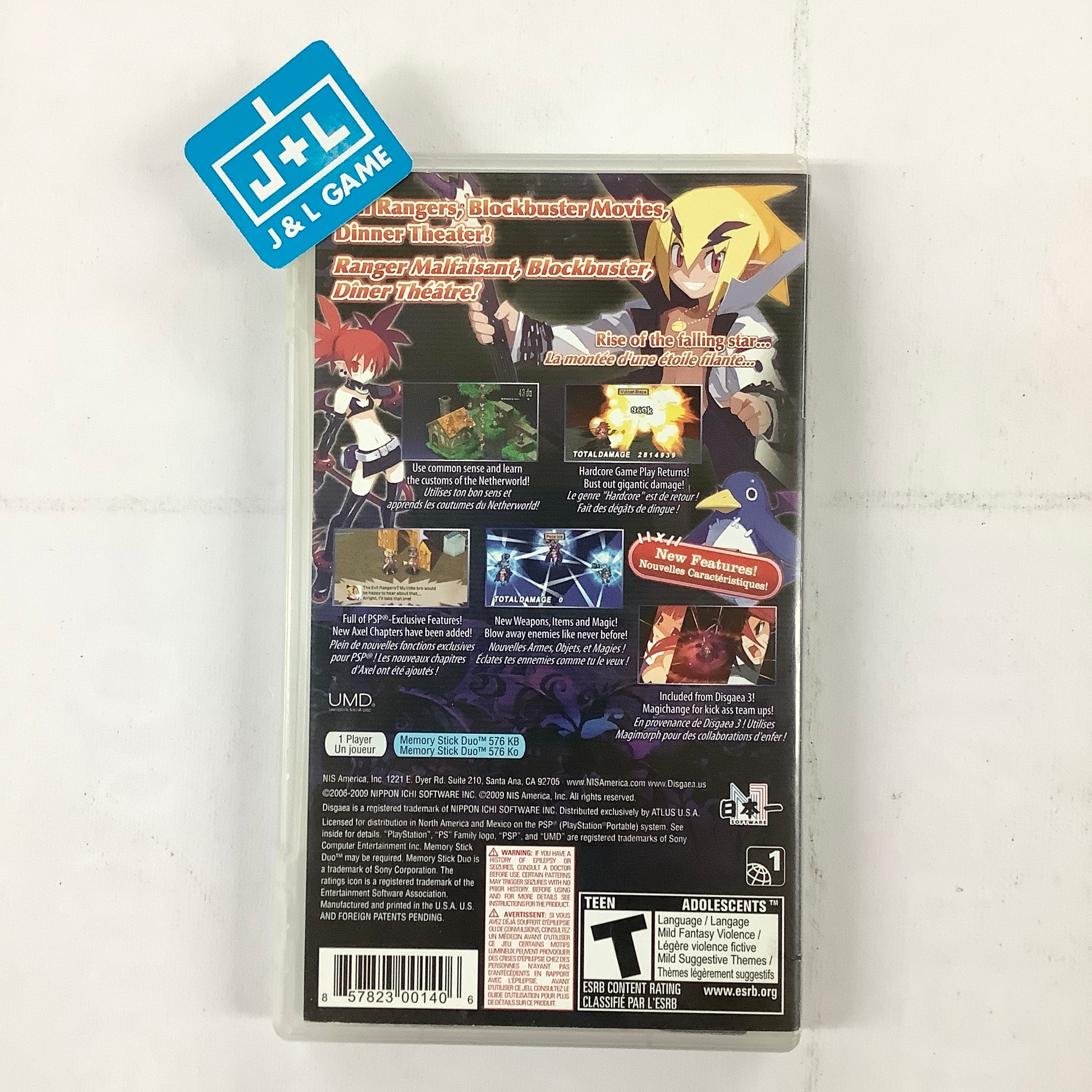 Disgaea 2: Dark Hero Days - Sony PSP [Pre-Owned] Video Games NIS America   