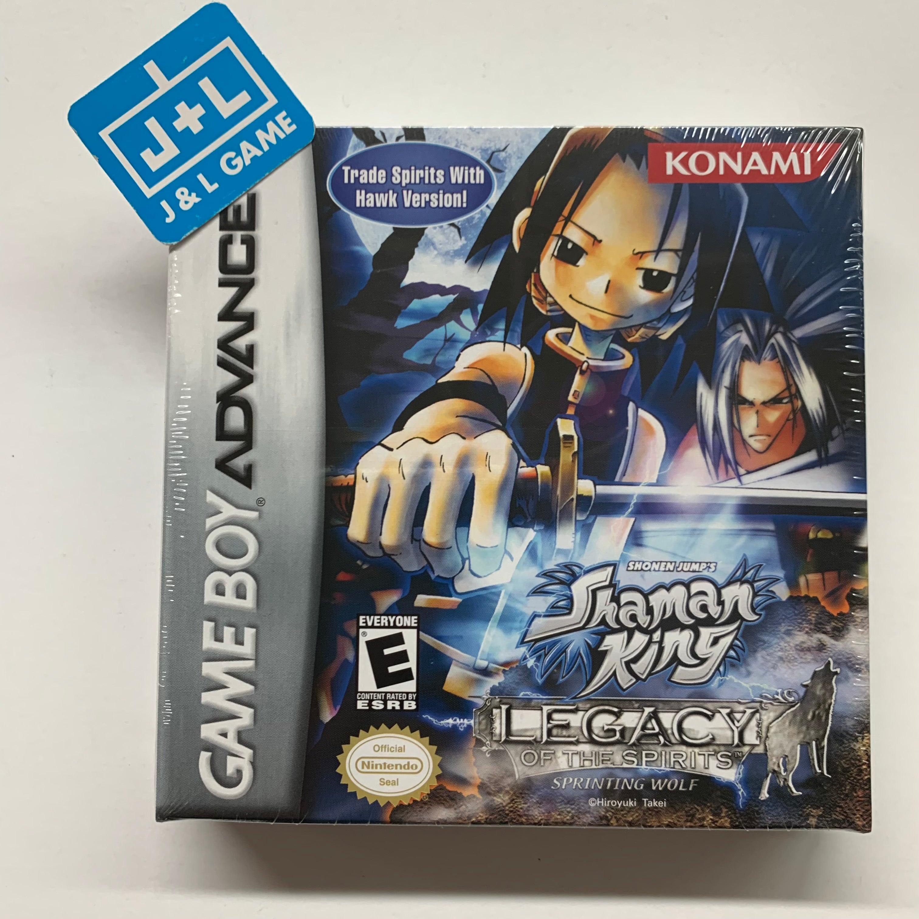 Shonen Jump's Shaman King: Legacy of the Spirits, Sprinting Wolf - (GBA) Game Boy Advance Video Games Konami   