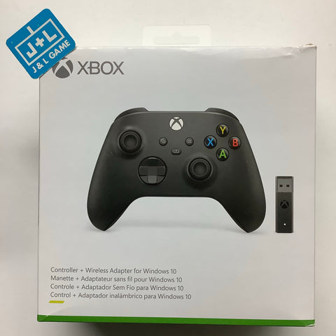 Microsoft Xbox Series X Wireless Controller ( Carbon Black + Usb Wireless Adapter ) - (XSX) Xbox Series X Accessories Microsoft   