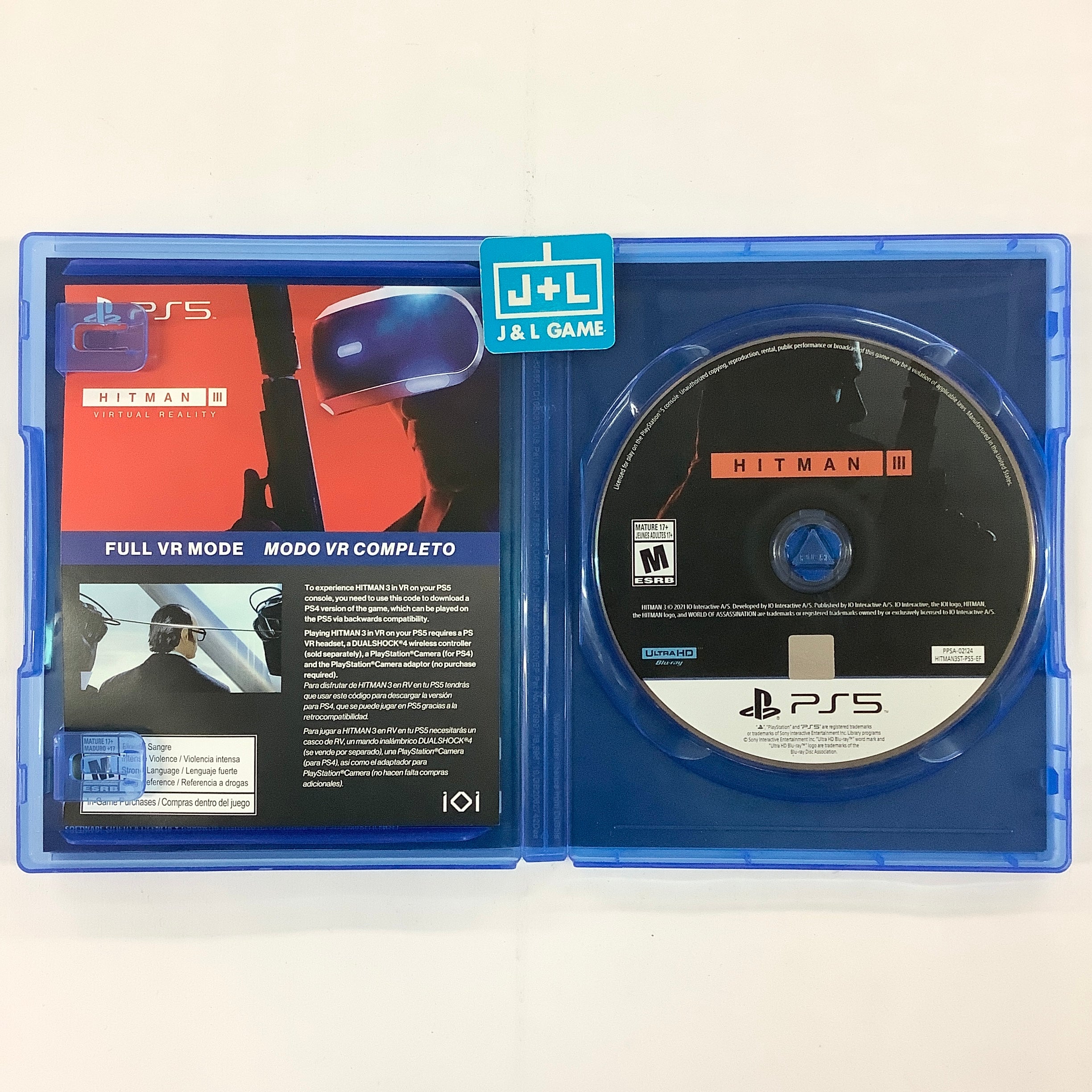 Hitman 3 - (PS5) PlayStation 5 [Pre-Owned] Video Games IO Interactive A/S   