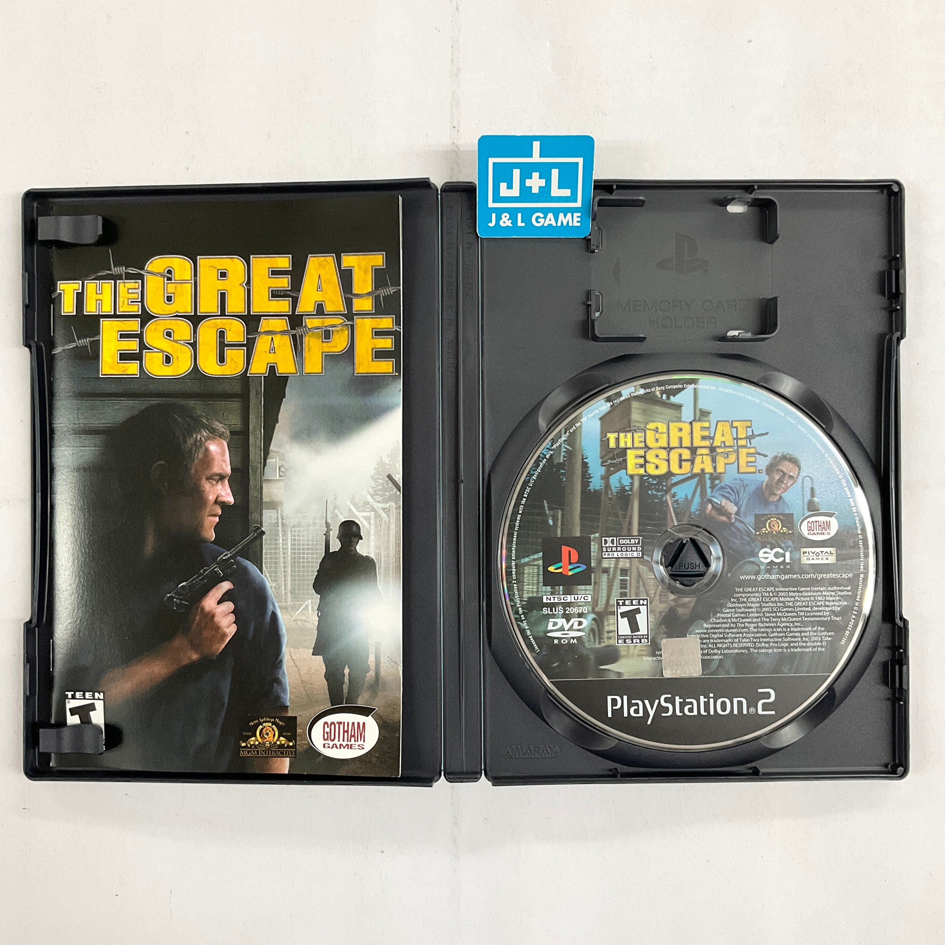 The Great Escape - (PS2) PlayStation 2 [Pre-Owned] Video Games Gotham Games   