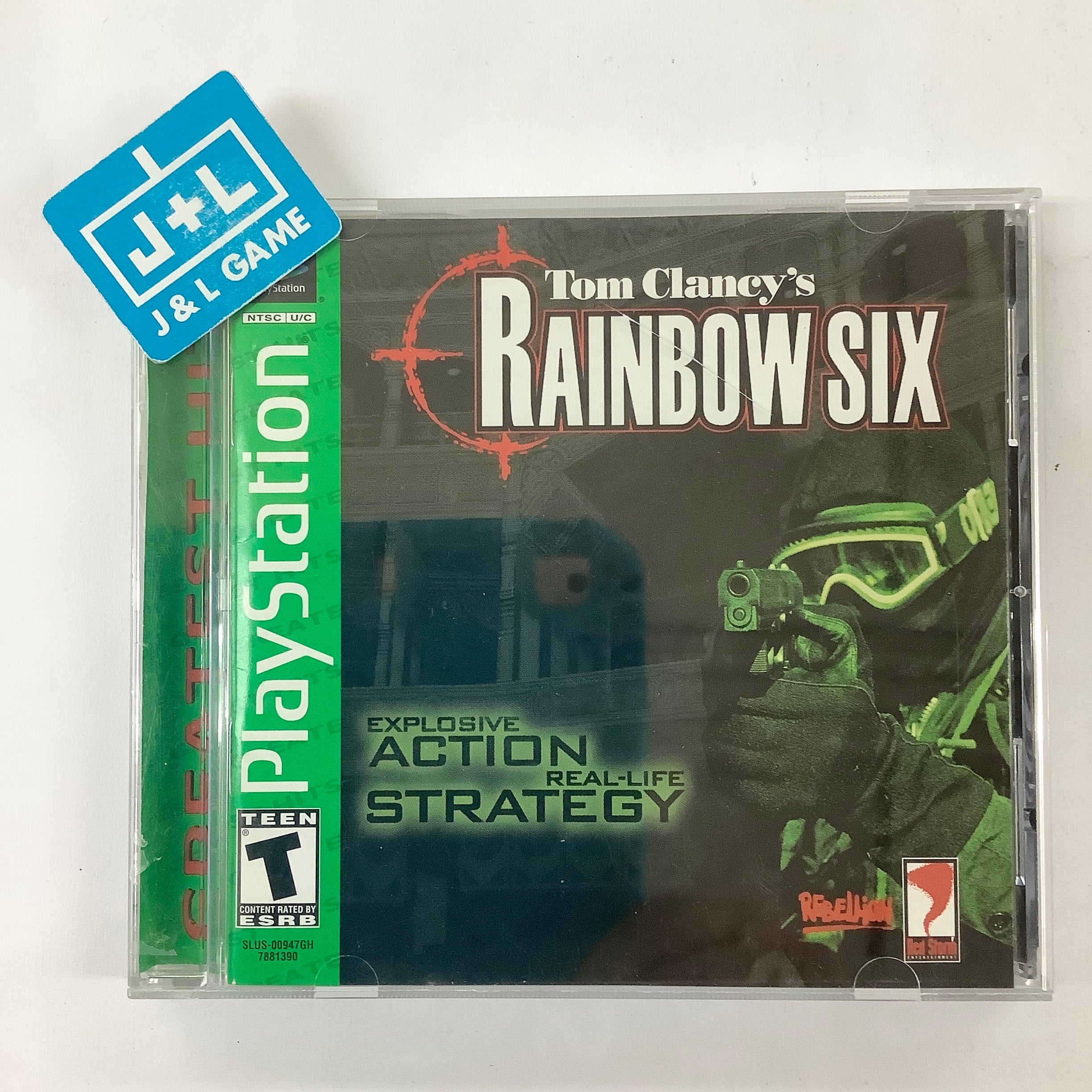 Tom Clancy's Rainbow Six (Greatest Hits) - (PS1) PlayStation 1 [Pre-Ow ...