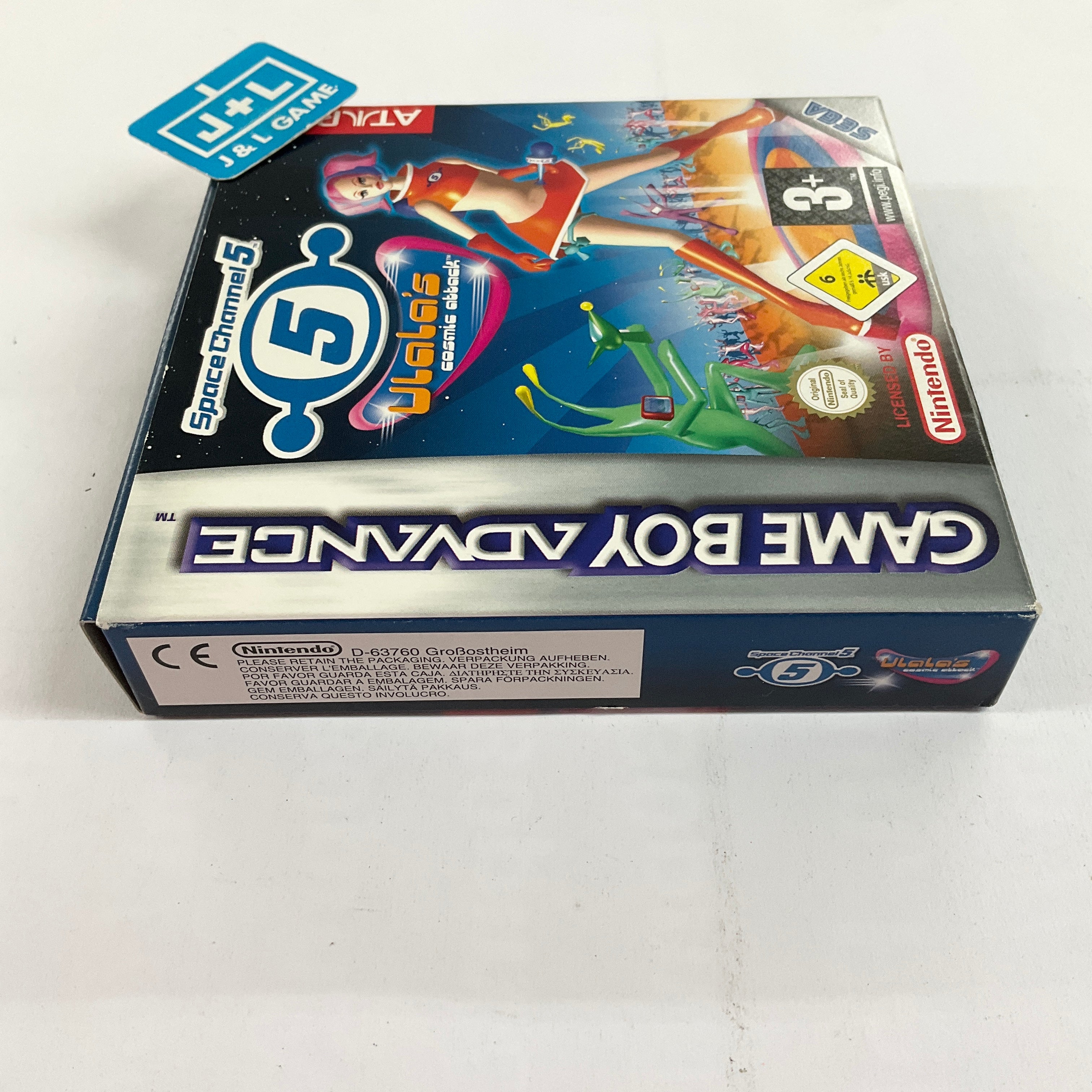 Space Channel 5: Ulala's Cosmic Attack - (GBA) Game Boy Advance [Pre-Owned] (European Import) Video Games Sega   