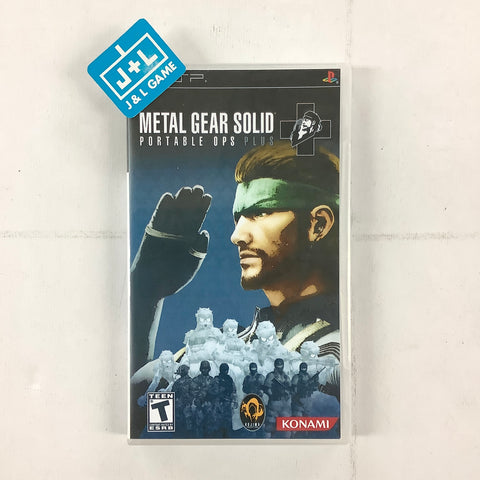 Metal Gear Solid: Portable Ops Plus - Sony PSP [Pre-Owned] Video Games Konami   