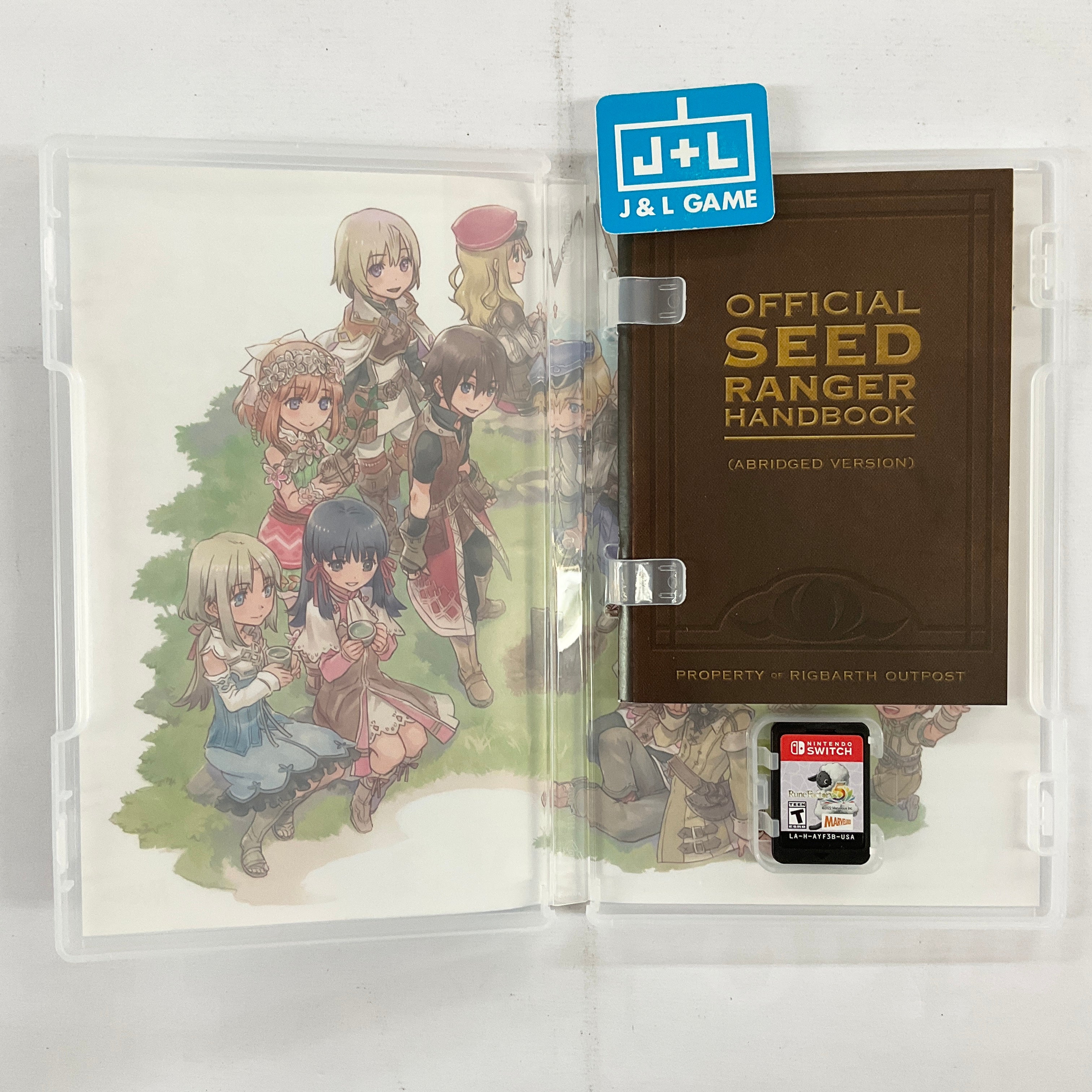 Rune Factory 5 - (NSW) Nintendo Switch [UNBOXING] Video Games XSEED Games   
