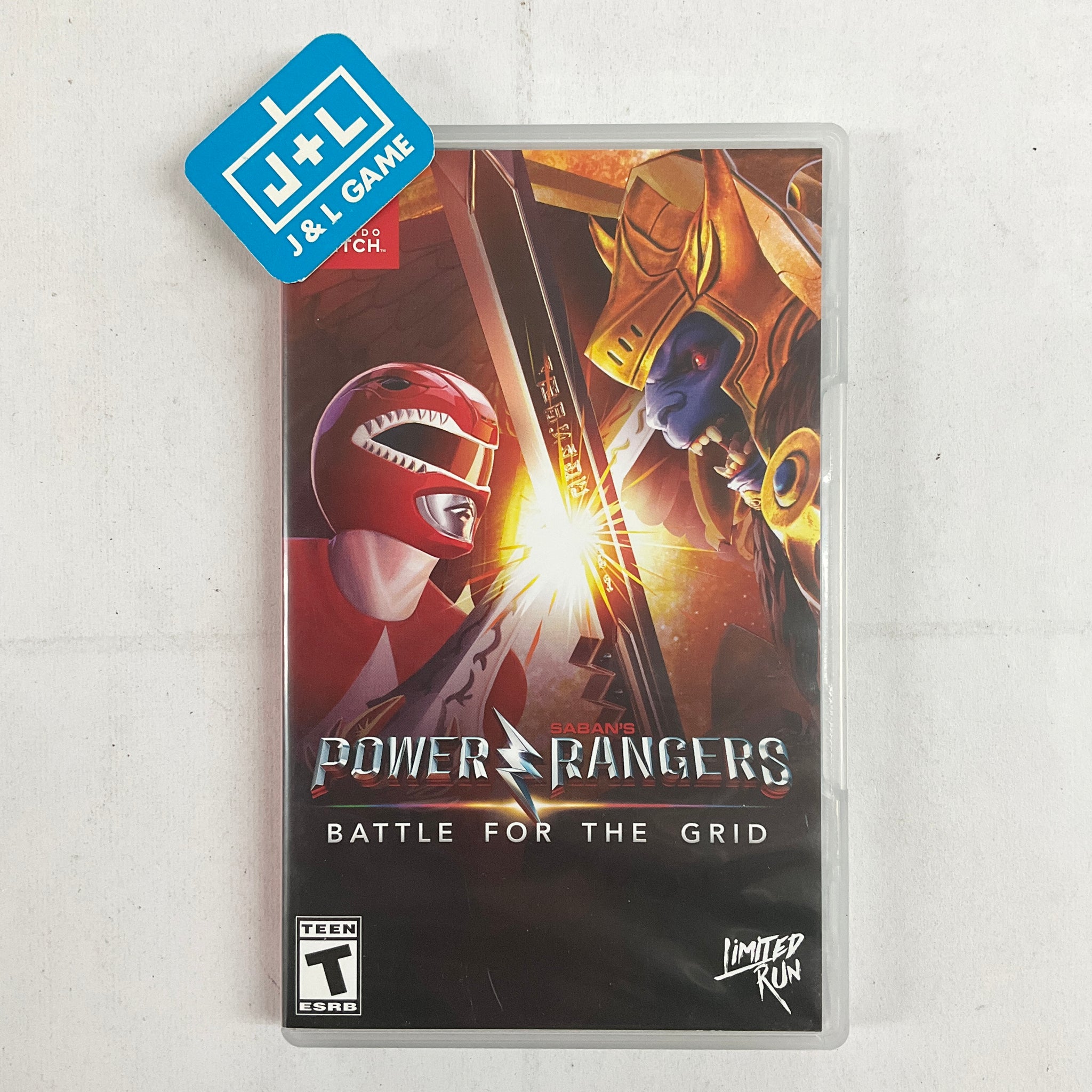 Power Rangers: Battle for the Grid (Limited Run #038) - (NSW) Nintendo Switch [Pre-Owned] Video Games Limited Run Games   