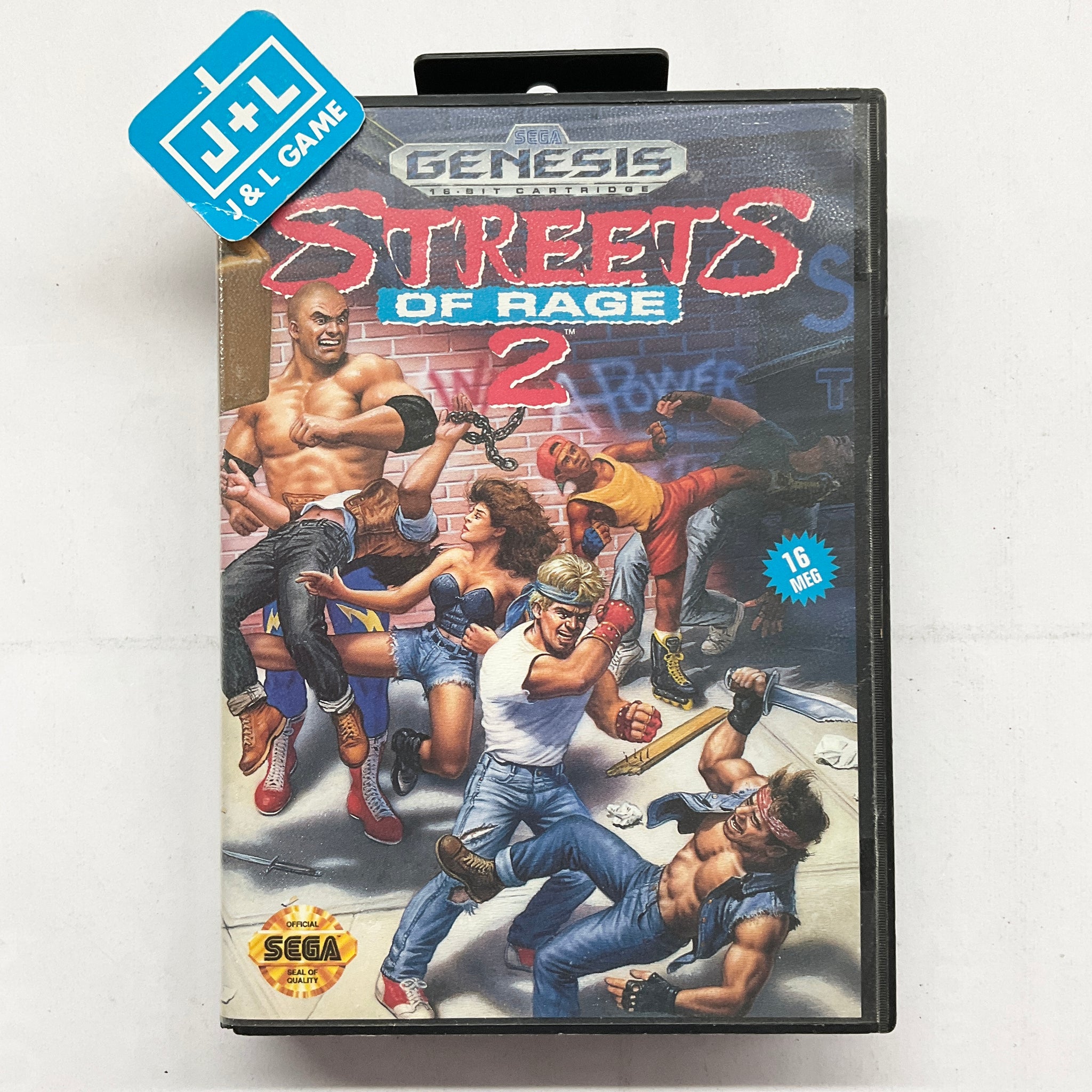 Streets of Rage 2 - (SG) SEGA Genesis [Pre-Owned] Video Games Sega   