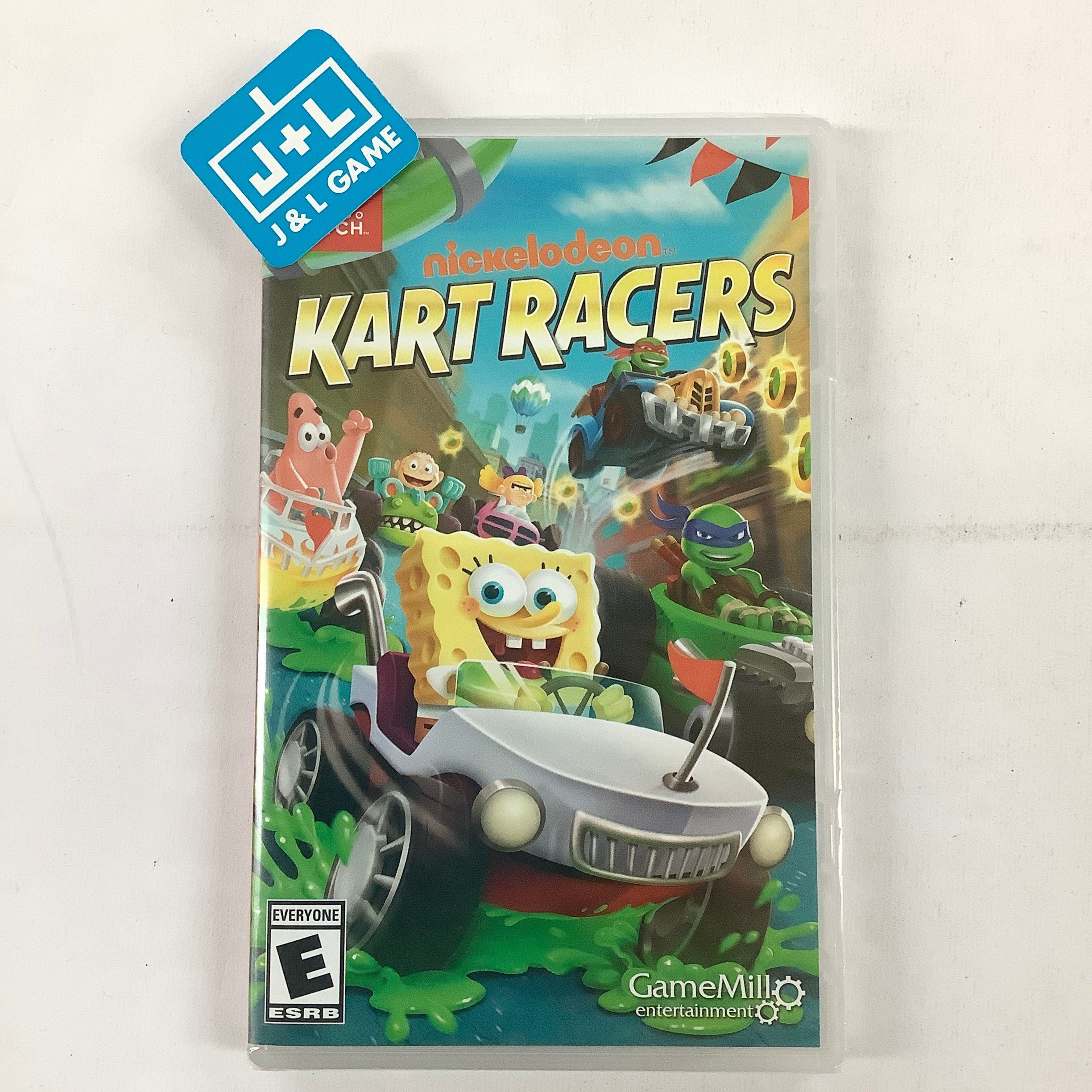 Nickelodeon Kart Racers - (NSW) Nintendo Switch Video Games GameMill Entertainment   