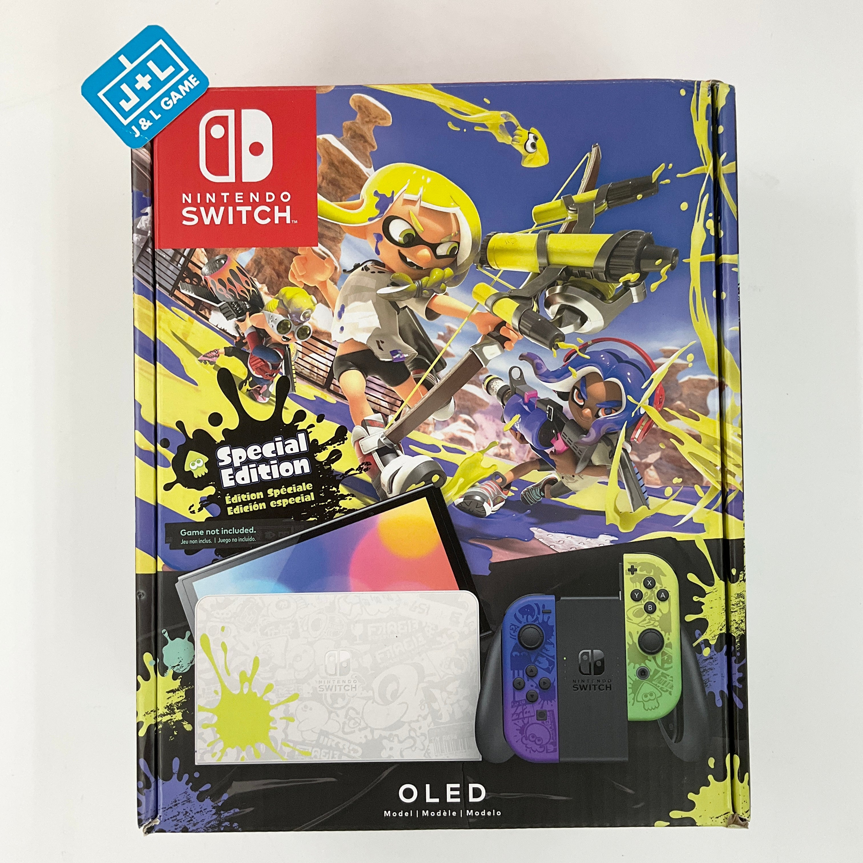 Nintendo Switch – OLED Model Splatoon 3 Special Edition - (NSW) Nintendo Switch CONSOLE Nintendo   