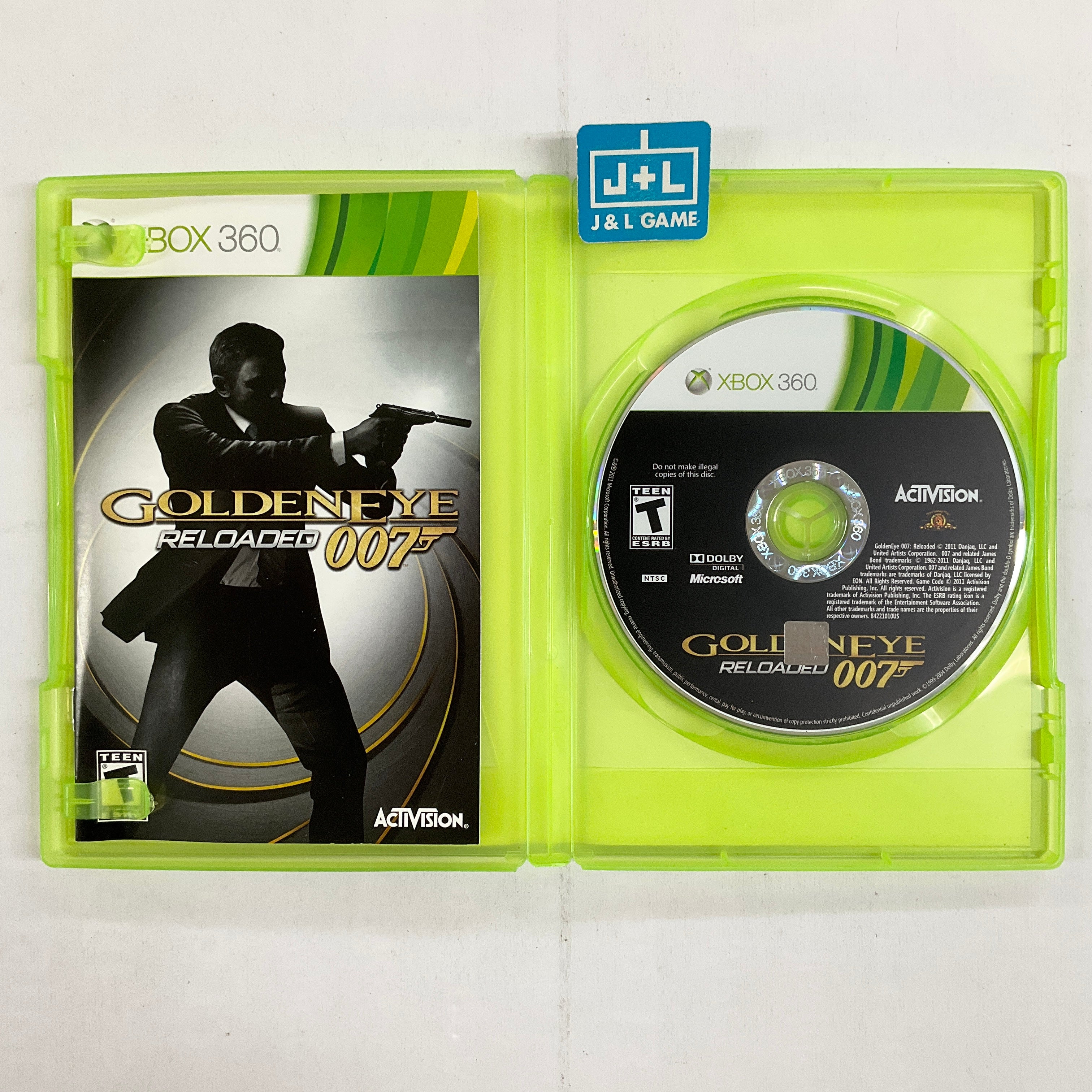 GoldenEye 007: Reloaded - Xbox 360 [Pre-Owned] Video Games ACTIVISION   